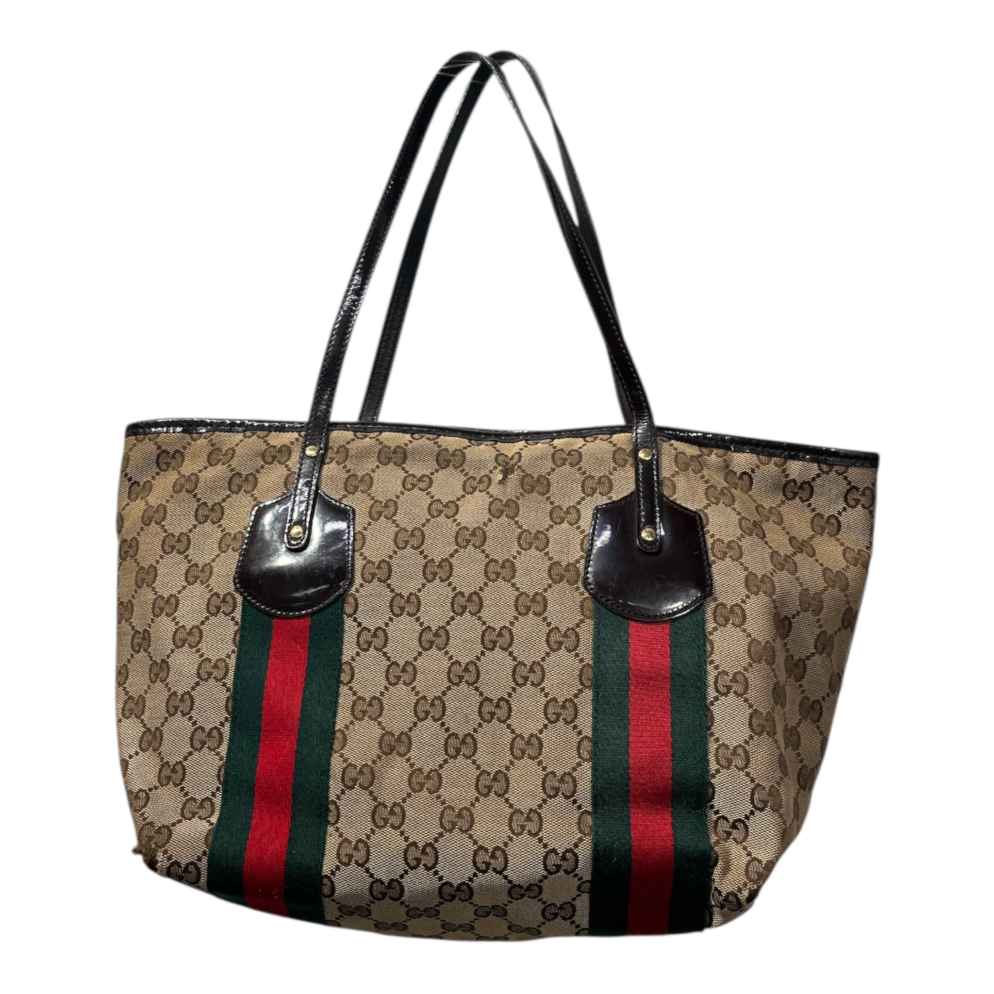 GUCCI/Bag/Cotton/KHK/GG canvas jolie view 2