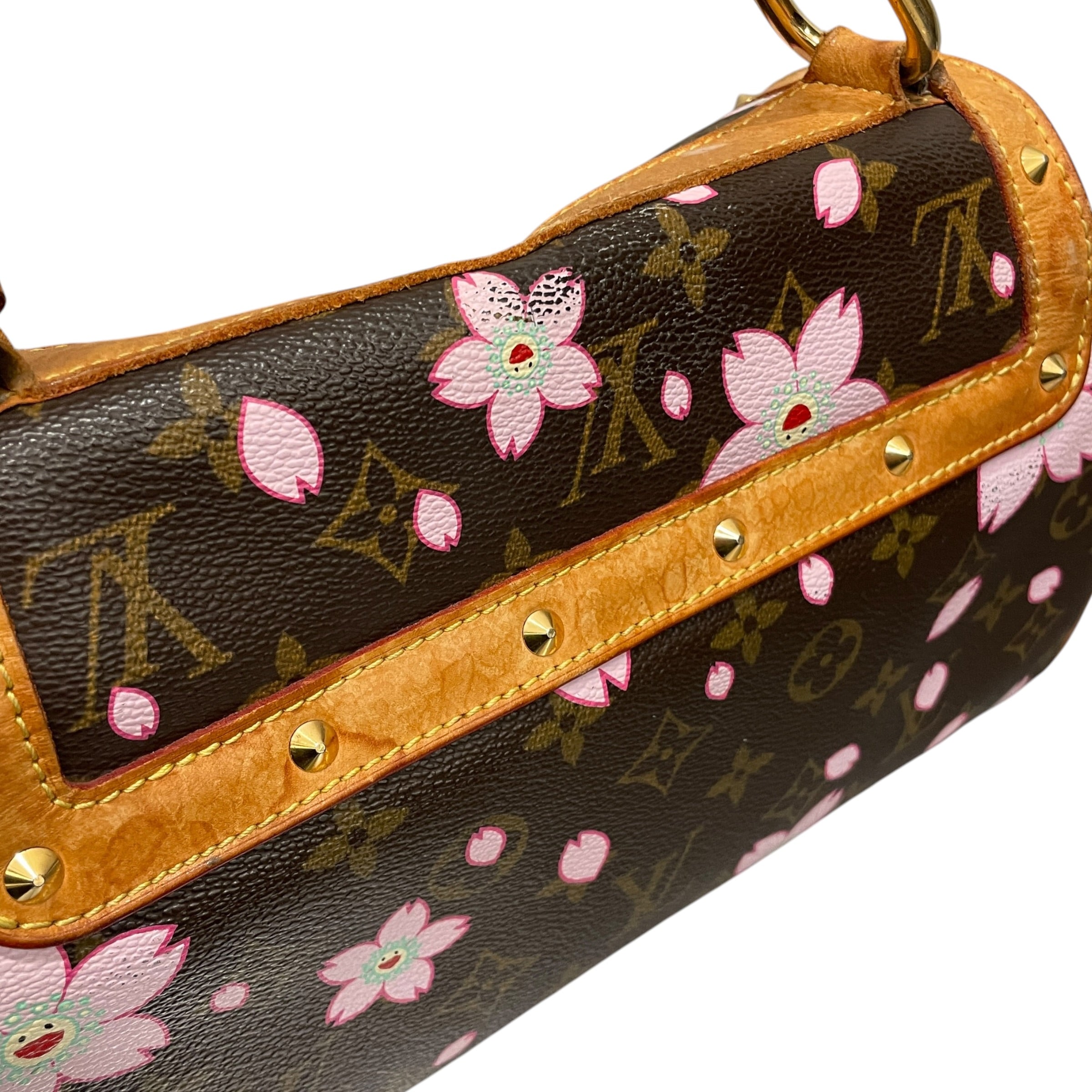 LOUIS VUITTON/Bag/Monogram/Leather/BRW/Blossom Sac Retro view 7
