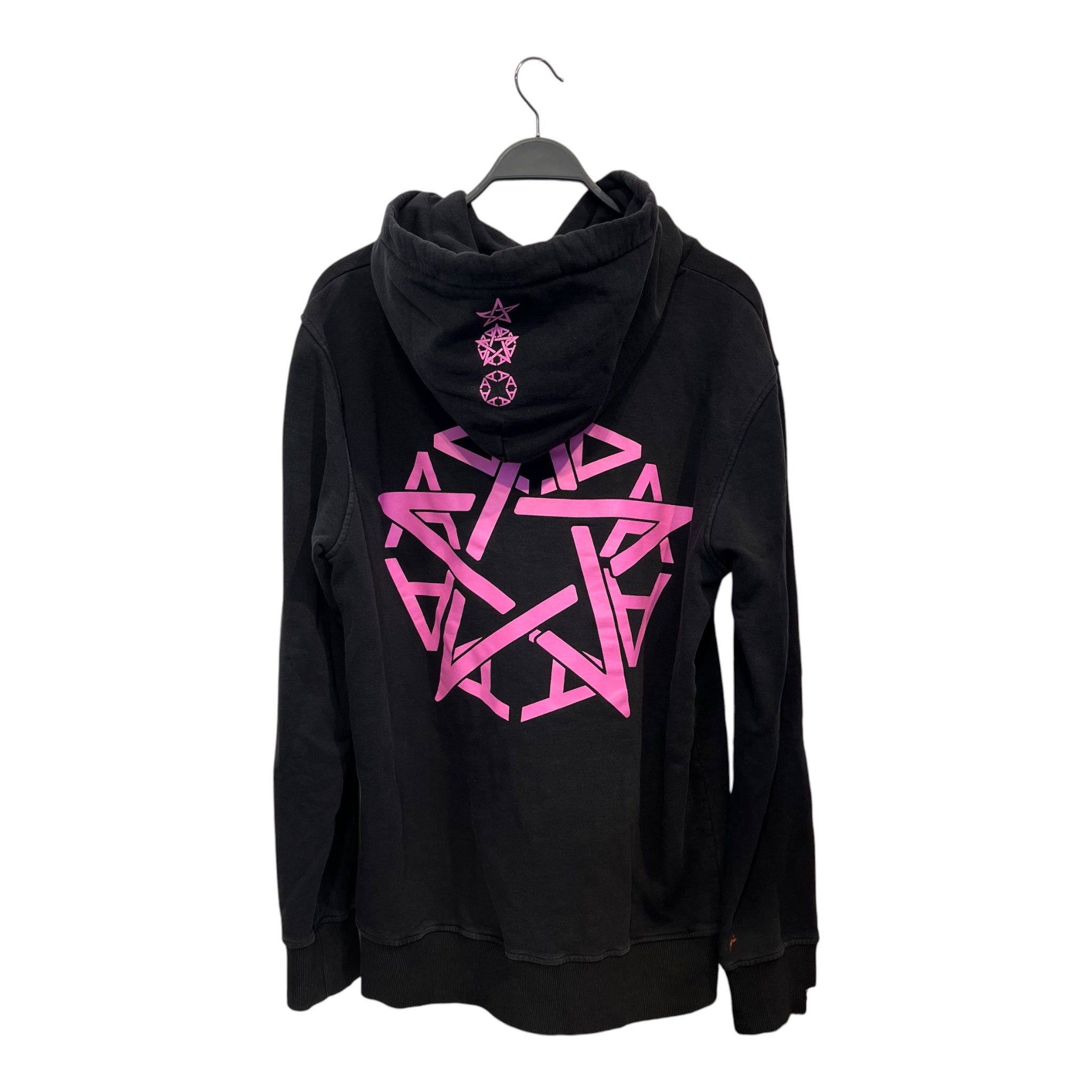 1017 ALYX 9SM(ALYX)/Hoodie/XL/Cotton/BLK/destroy lonely no stylist view 2