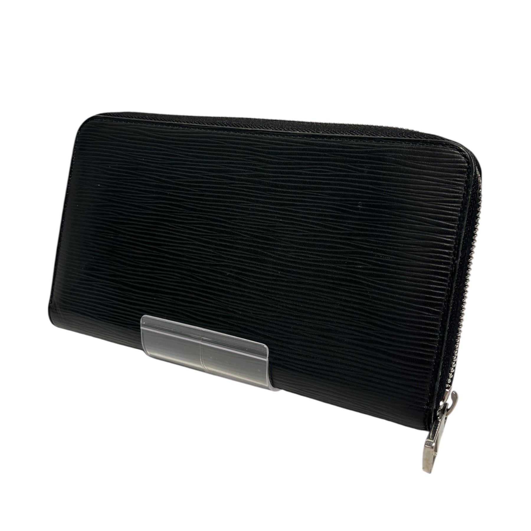 LOUIS VUITTON/Long Wallet/Leather/BLK/ view 2