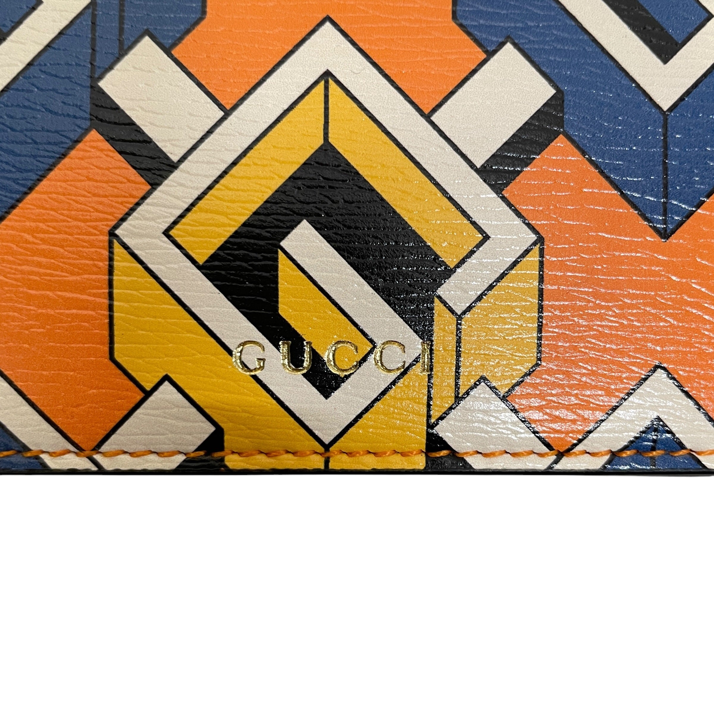 GUCCI/Pouch/All Over Print/ORN/GEOMETRIC G PLAYING CARD CASE view 3