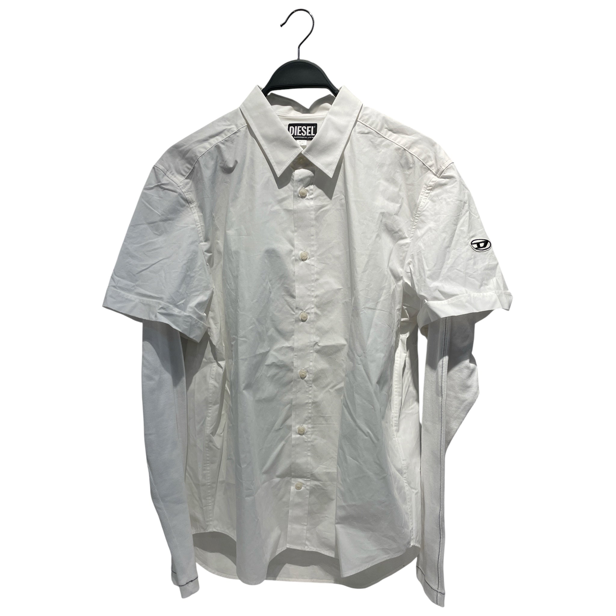 DIESEL/LS T-Shirt/L/Cotton/WHT/Marley Shirt view 1