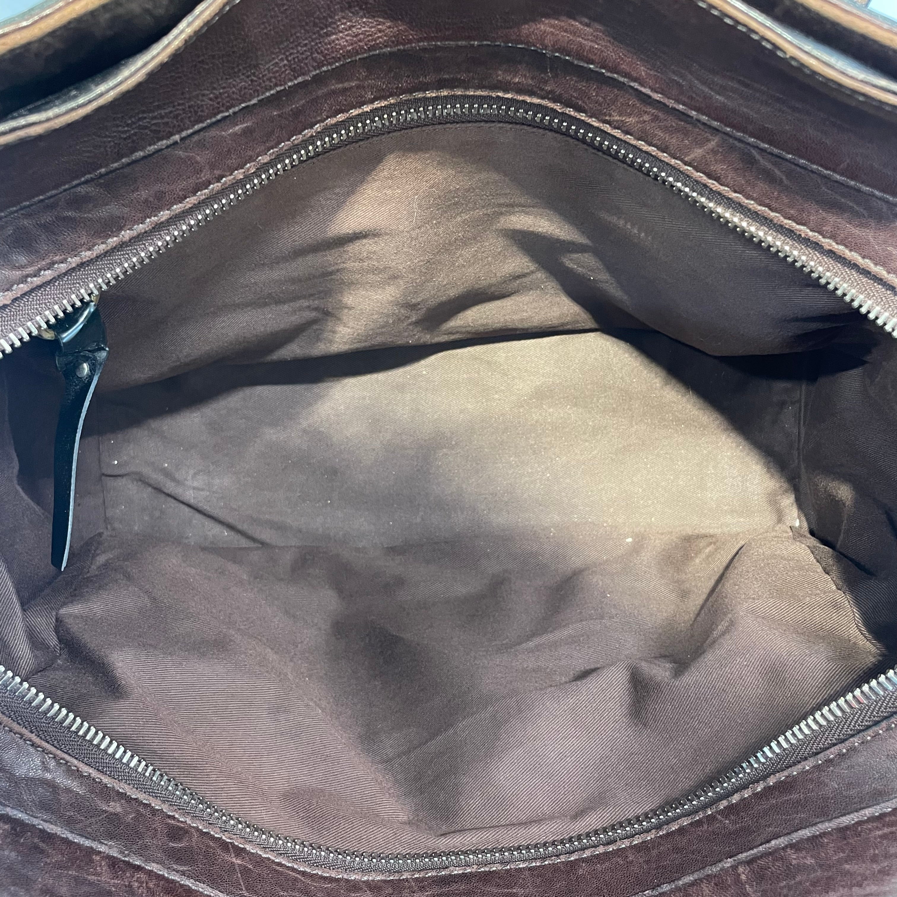Chloe/Luggage/Leather/BRW/Elvire brown/studded leather/ view 4