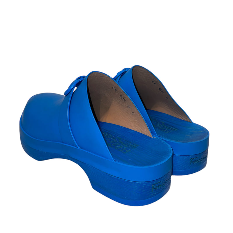 Salvatore Ferragamo/Low-Sneakers/EU 38/Polyester/BLU/