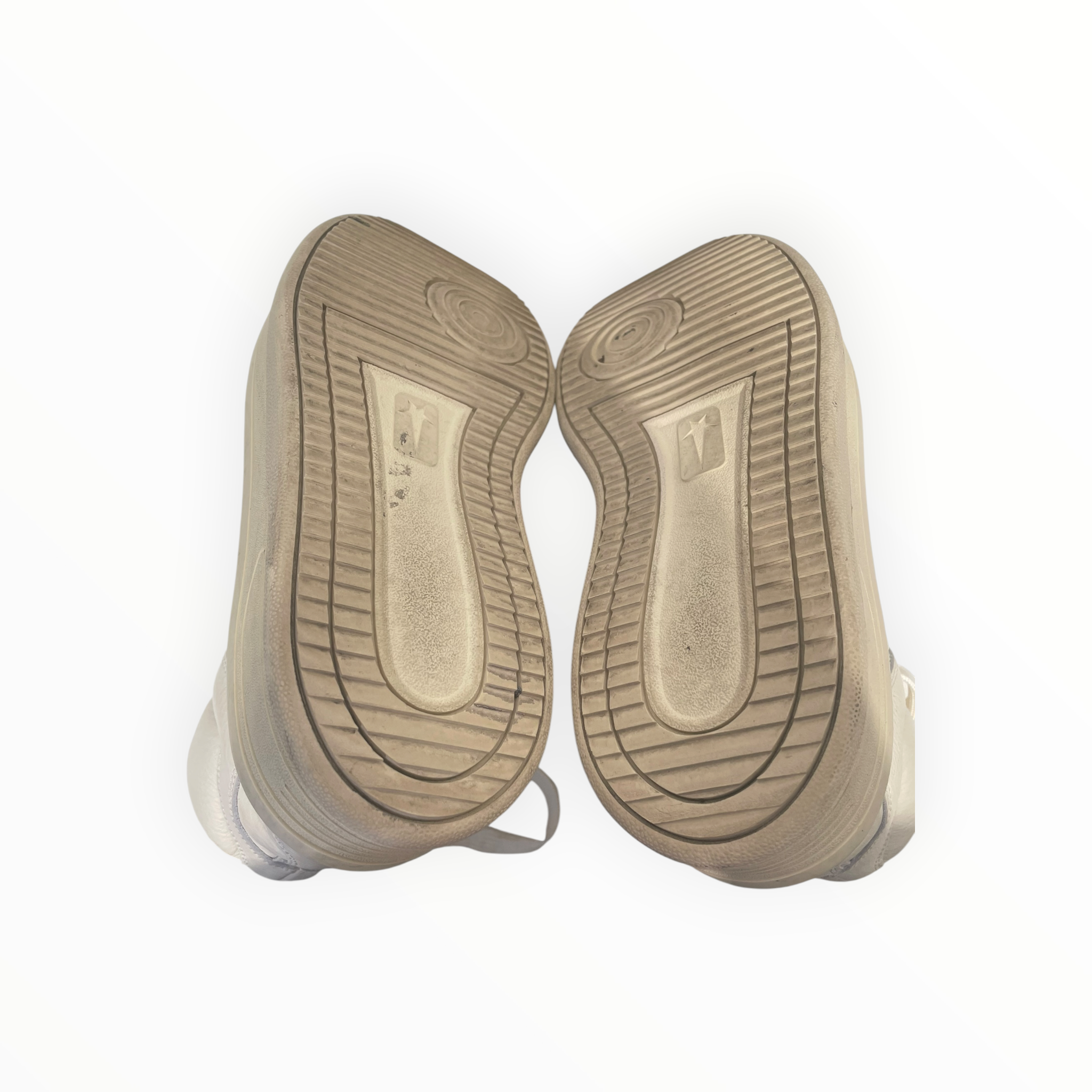 Rick Owens/CONVERSE/Hi-Sneakers/US 9/Leather/WHT/turbowpn view 4