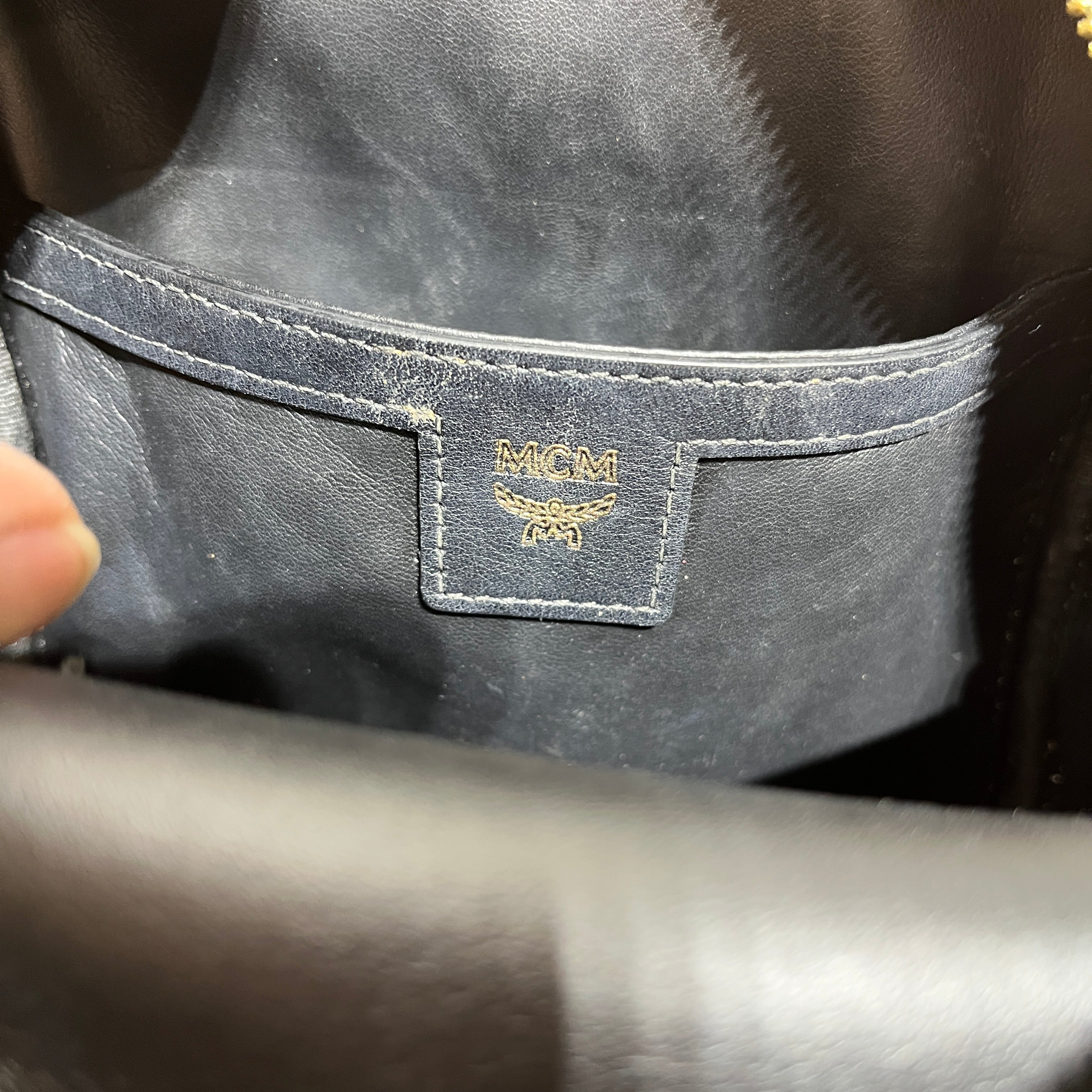 MCM/Backpack/Monogram/Leather/BEG/MINI STUDDED view 5