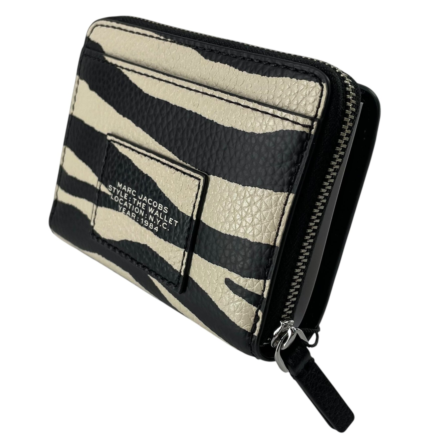 MARC JACOBS/Wallet/Stripe/Leather/WHT/THE WALLET / ZEBRA view 2