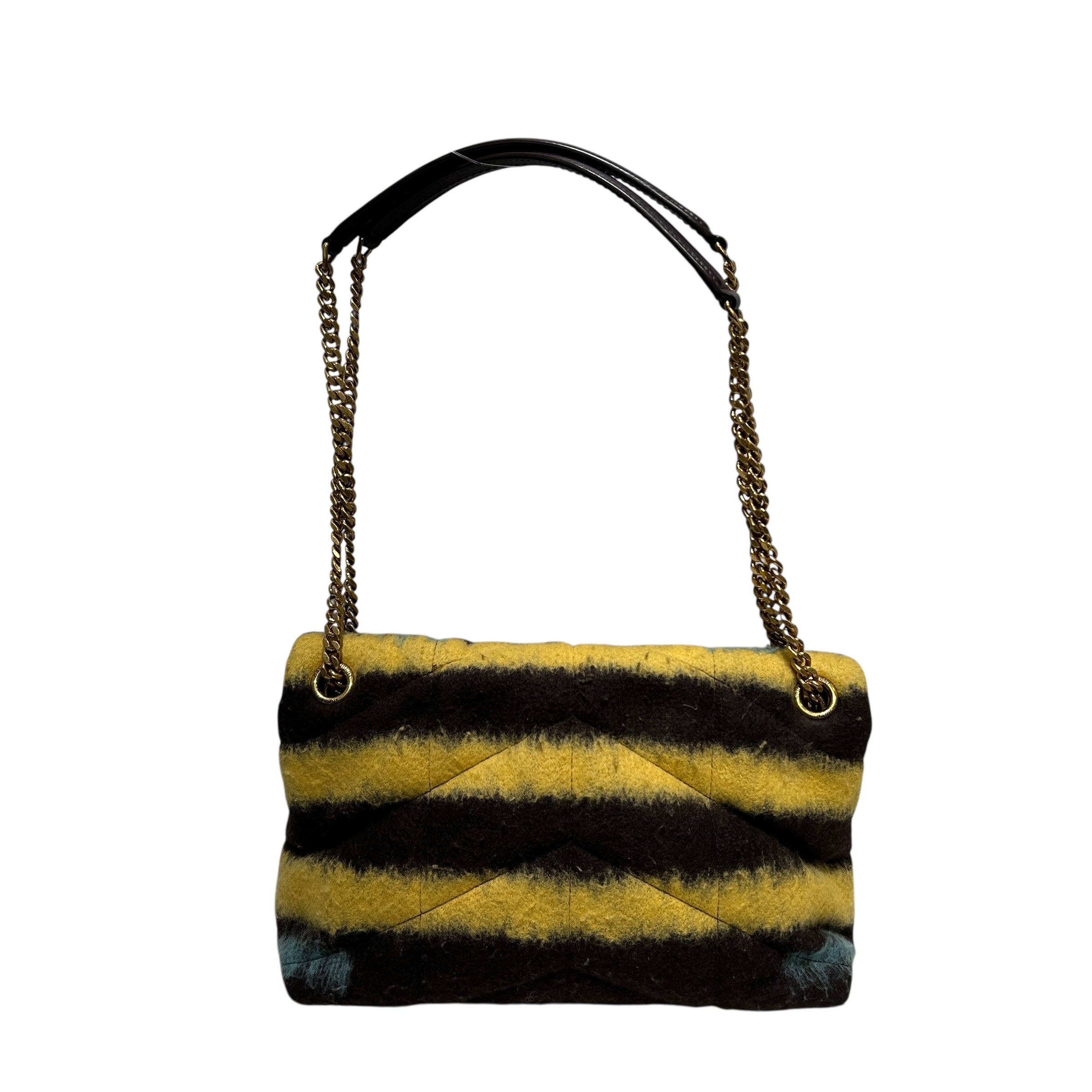 SAINT LAURENT/Cross Body Bag/Stripe/MLT/LULU PUFFER CASHMERE TIE-DYE view 2
