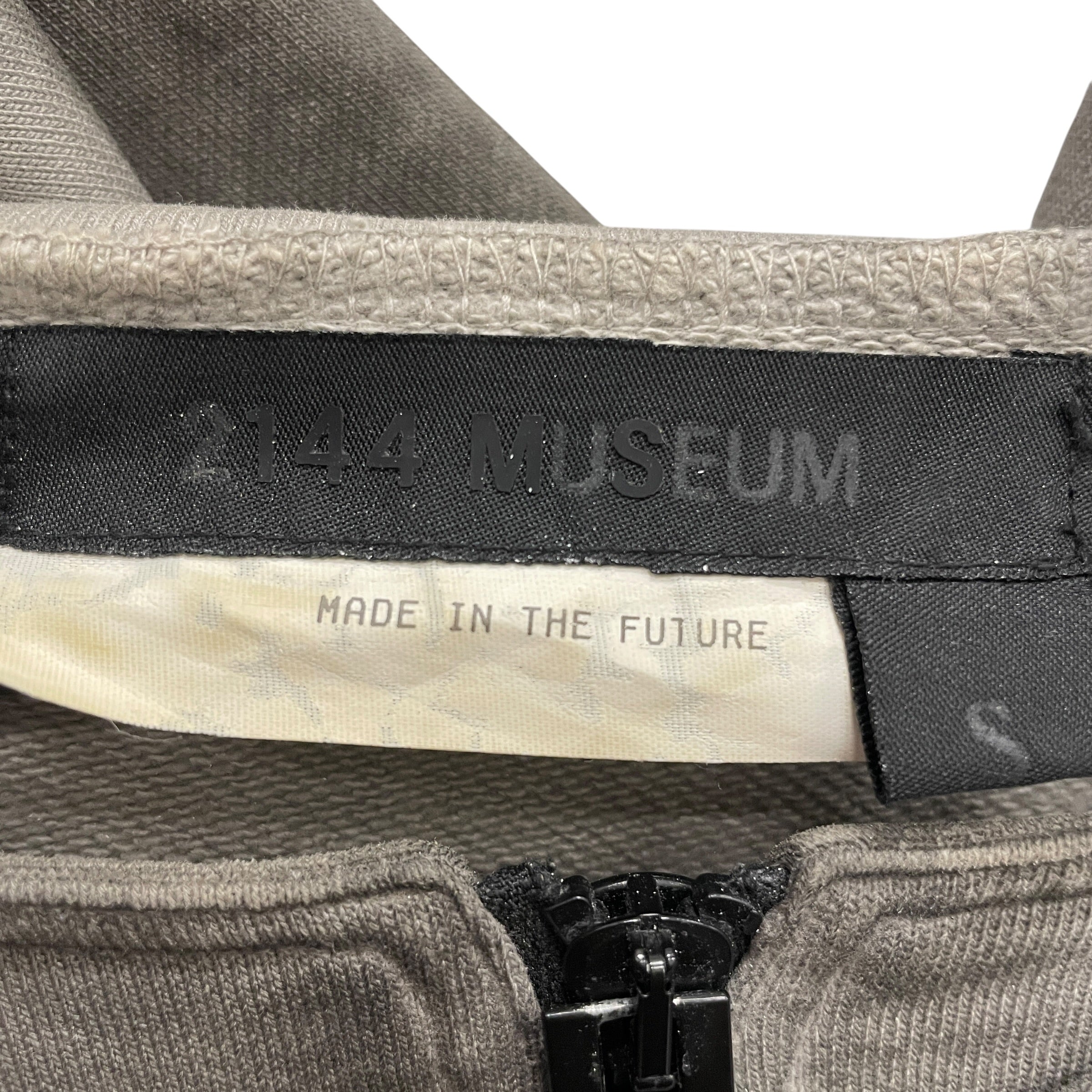 2144 MUSEUM/Hoodie/S/Cotton/GRY/ view 3