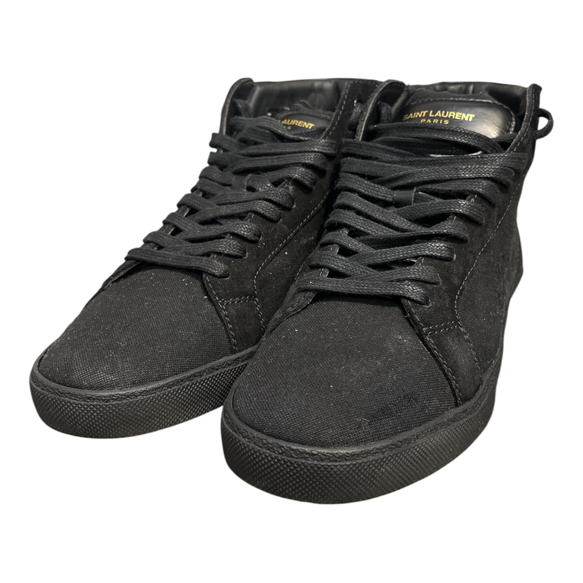SAINT LAURENT/Hi-Sneakers/EU 44/BLK/COURT CLASSIC SL/39 GOLDSCRIPT view 1