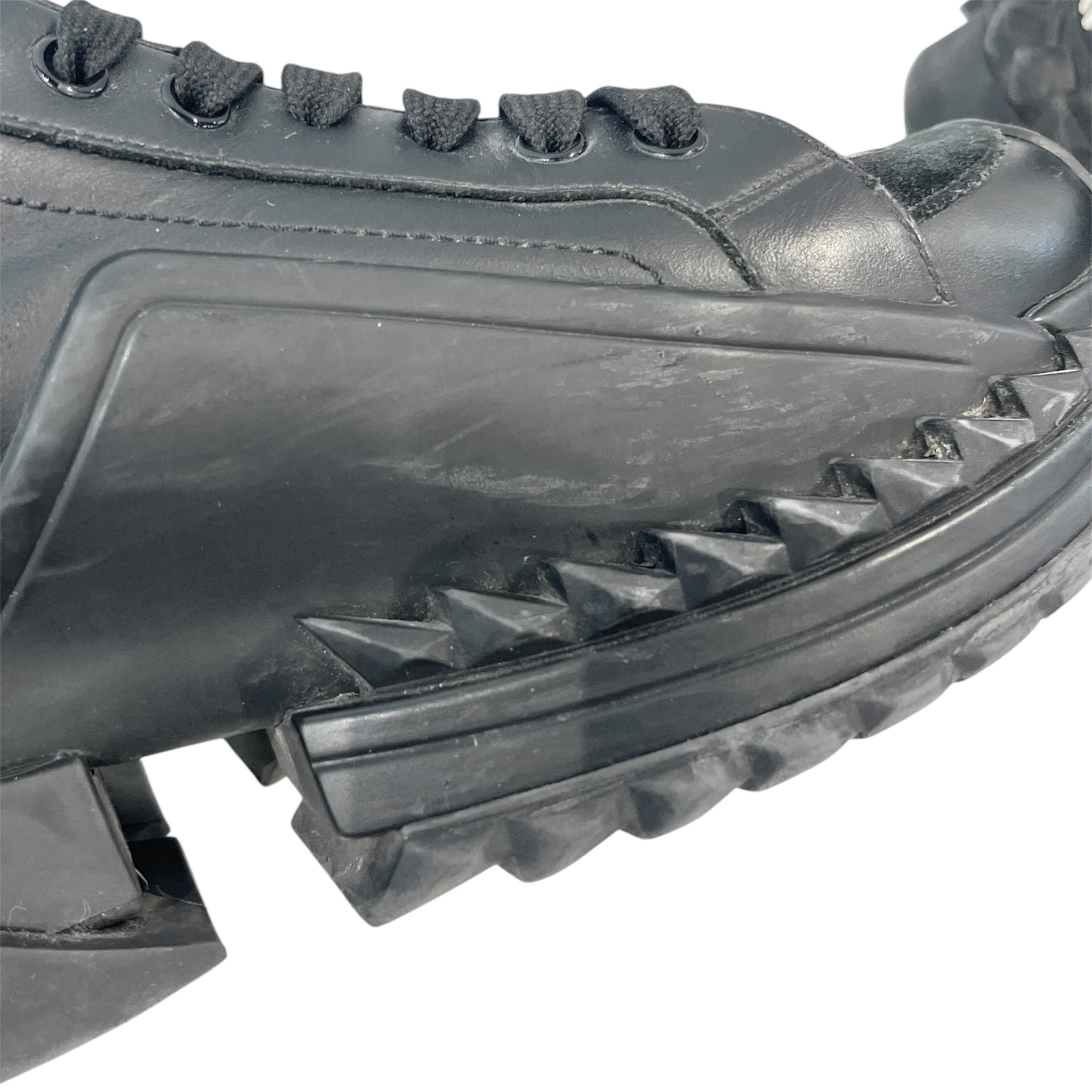 DOLCE&GABBANA/Low-Sneakers/US 8/Leather/BLK/SUPER KING CS 1649 view 6