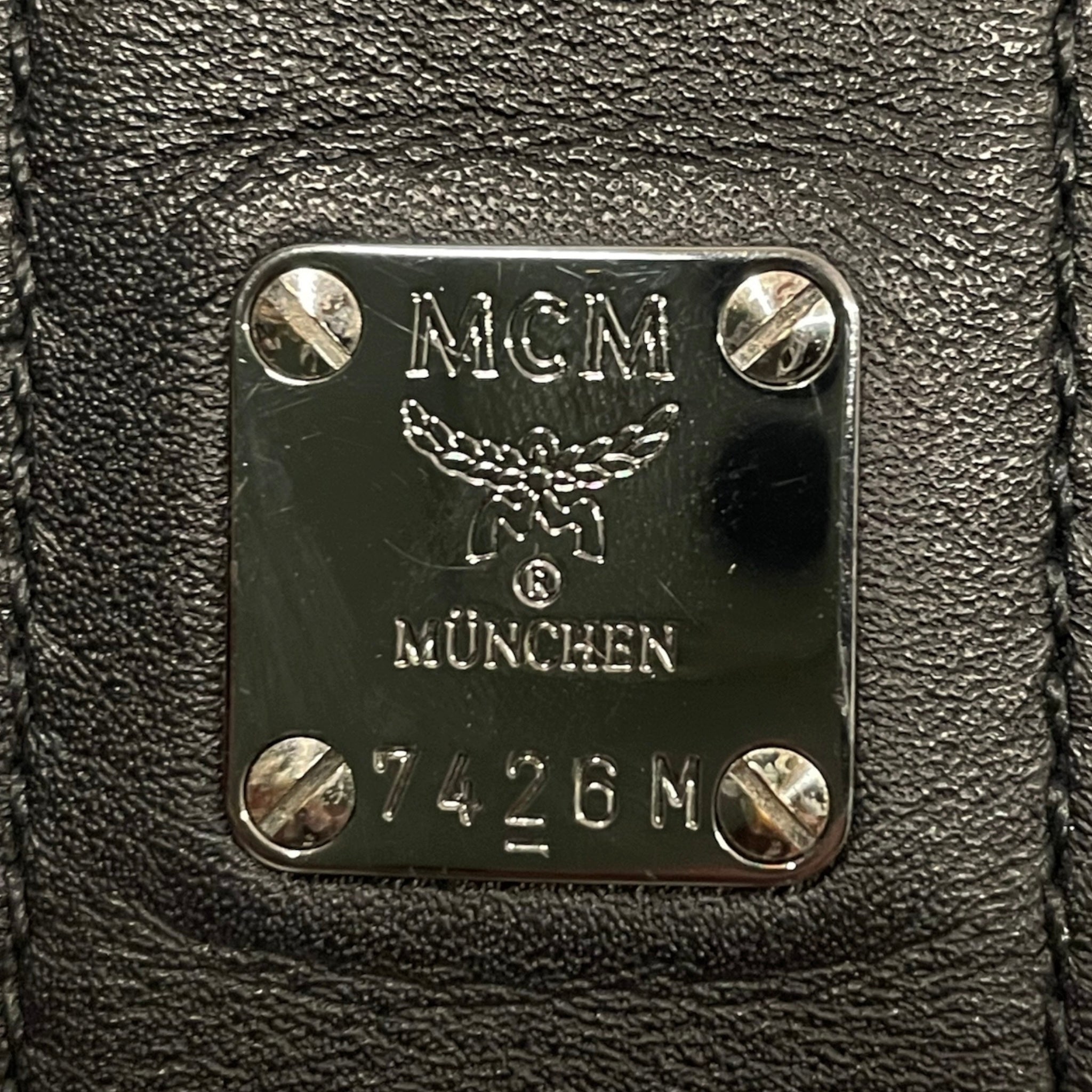MCM/Tote Bag/Monogram/Leather/BLK/TOTE BAG view 5