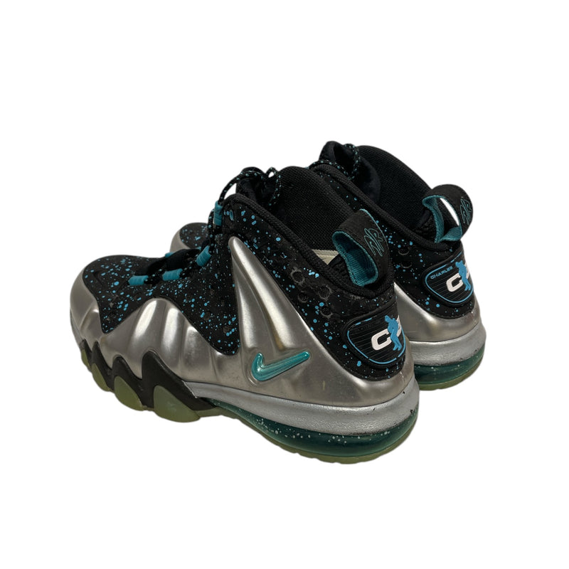 NIKE/Hi-Sneakers/US 8/Cotton/SLV/SILVER PENNY