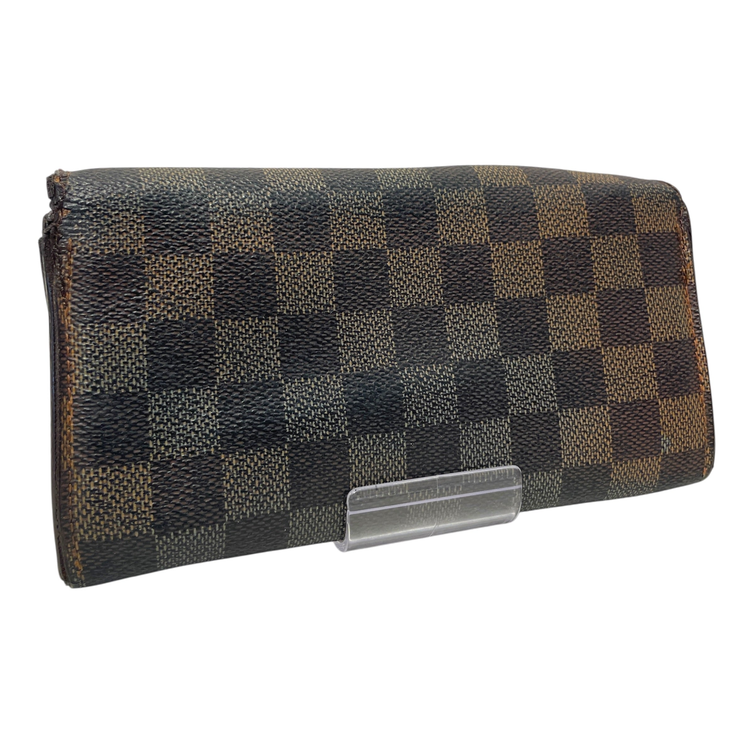 LOUIS VUITTON/Bifold Wallet/Monogram/Leather/BRW/L's/Damier Azur Sarah Wallet view 2