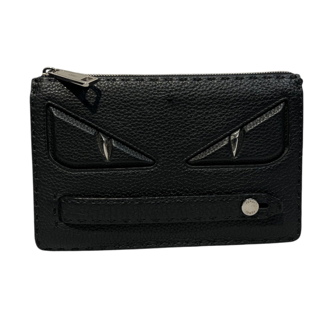 FENDI/Clutch Bag/Leather/BLK/ view 1