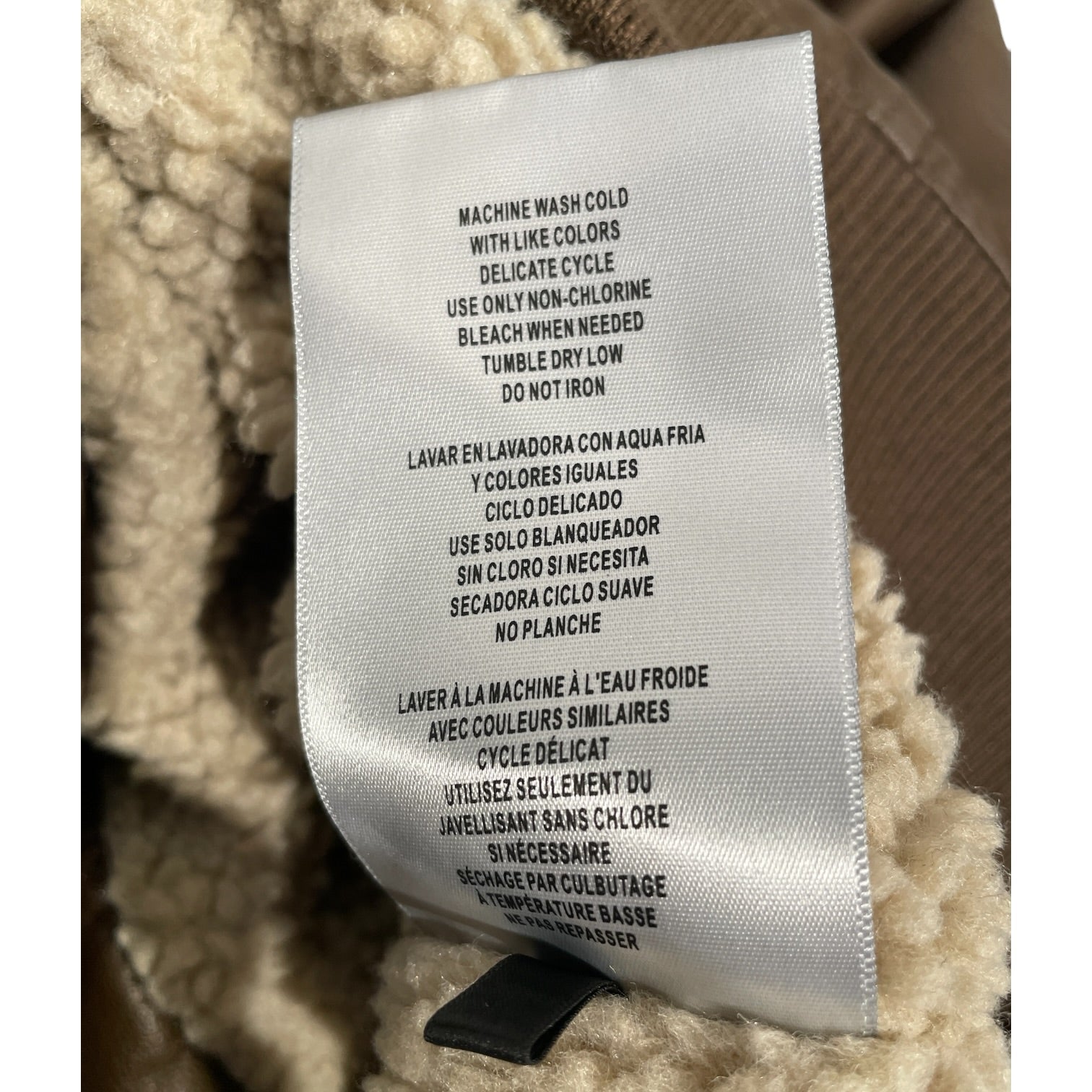 Levi's/Leather Jkt/XXL/Leather/BRW/Faux Leather Sherpa Bomber view 4