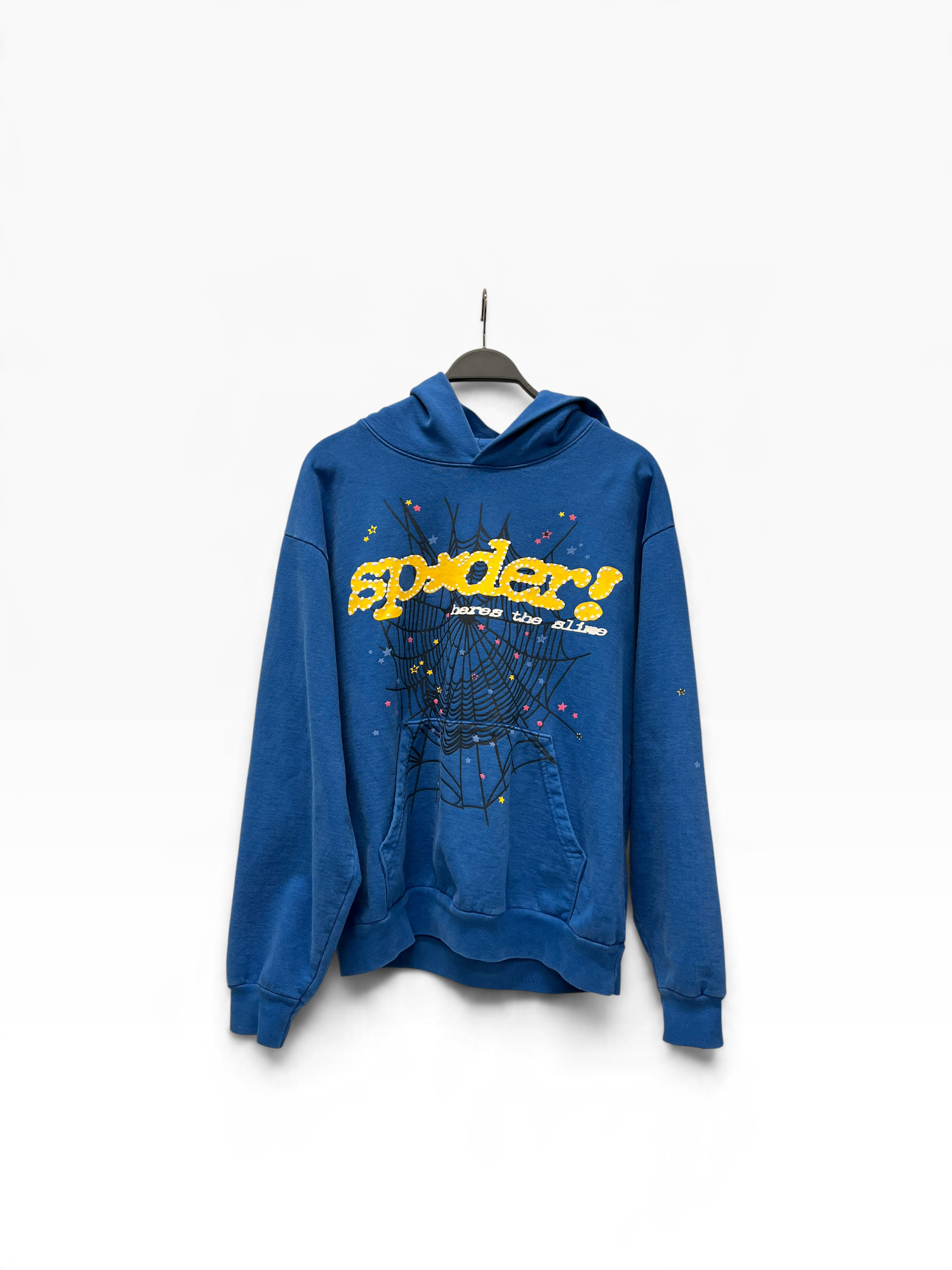 Sp5der/Hoodie/L/Cotton/BLU/Oversize/sp5der wheres the slime view 1