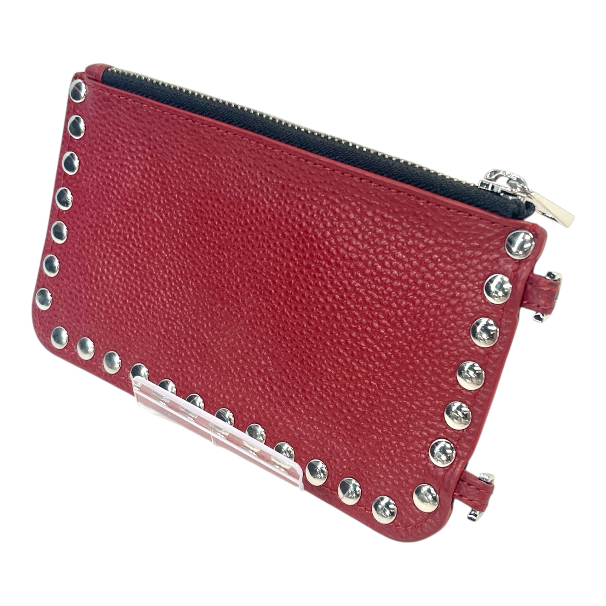 BAND OF OUTSIDERS/Long Wallet/O/S/Leather/RED/rock with stones view 2