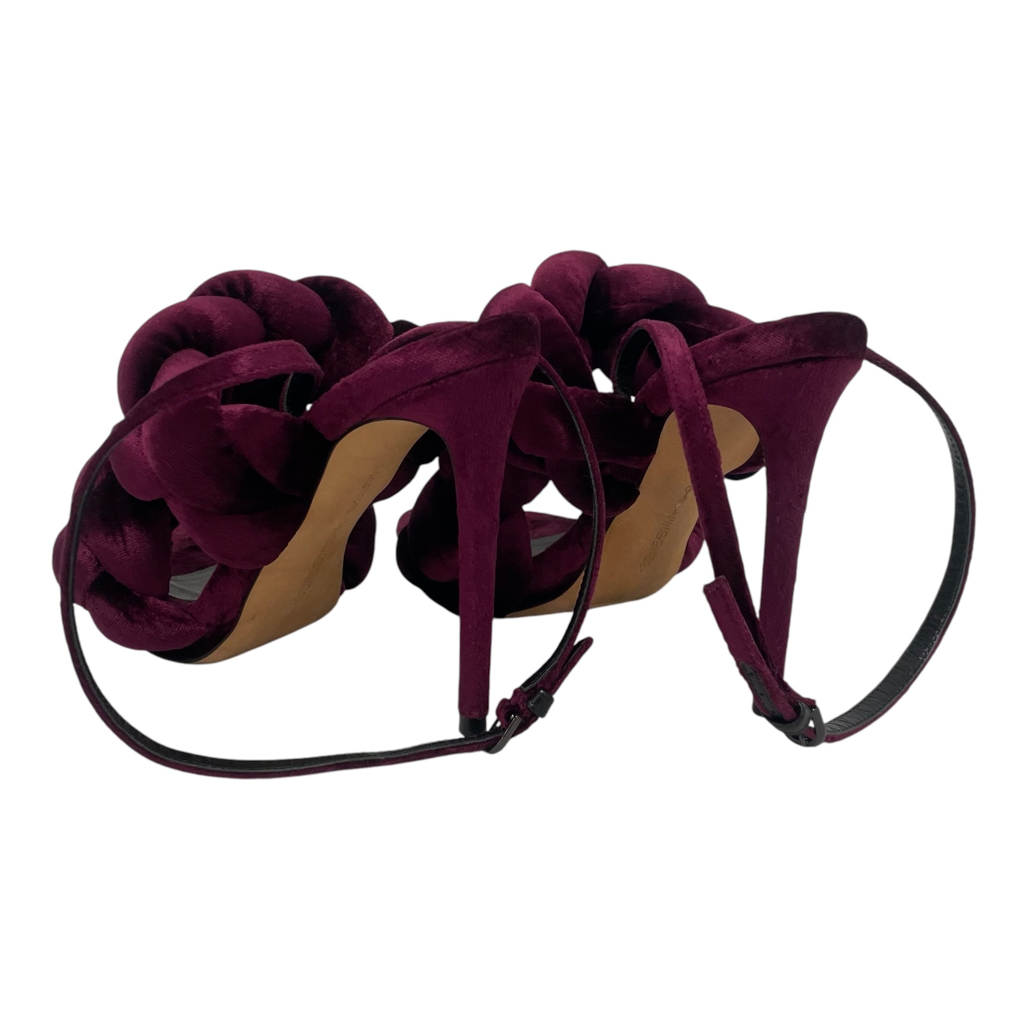 MARCO de VINCENZO/Heels/EU 36/PPL/Ankle Strap/2 THICK BRAIDS view 3