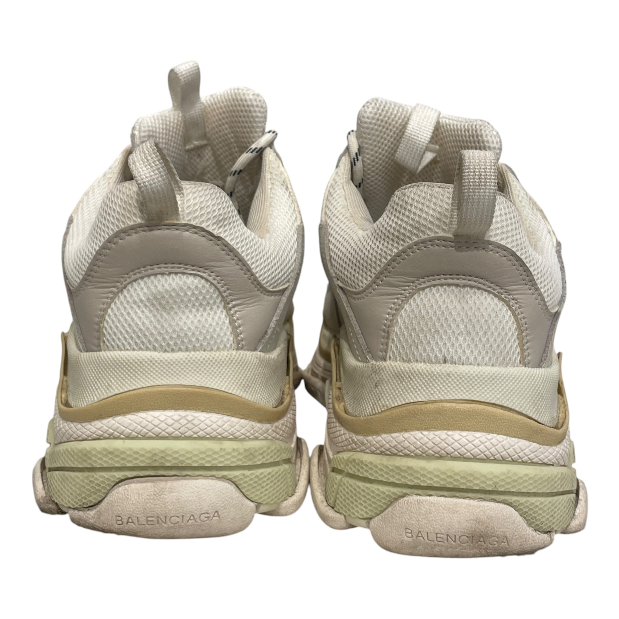 BALENCIAGA/Hi-Sneakers/EU 42/Cotton/WHT/NO. 541624 view 3