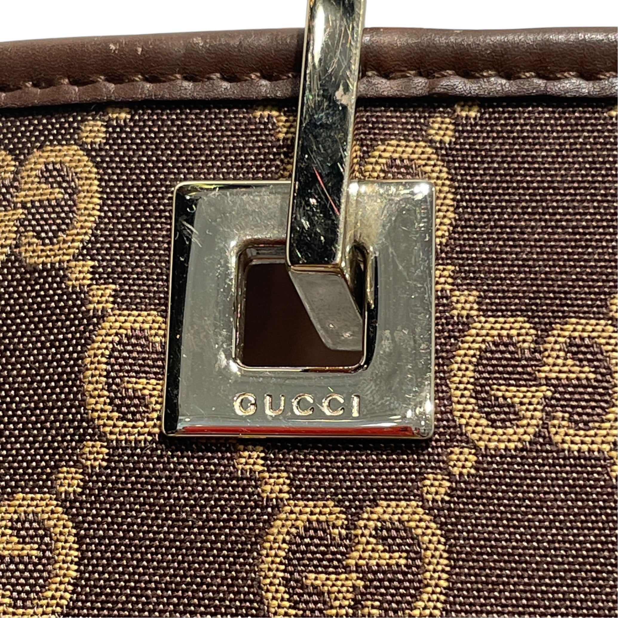 GUCCI/Tote Bag/Monogram/Cotton/Gucci Monogram Tote view 6
