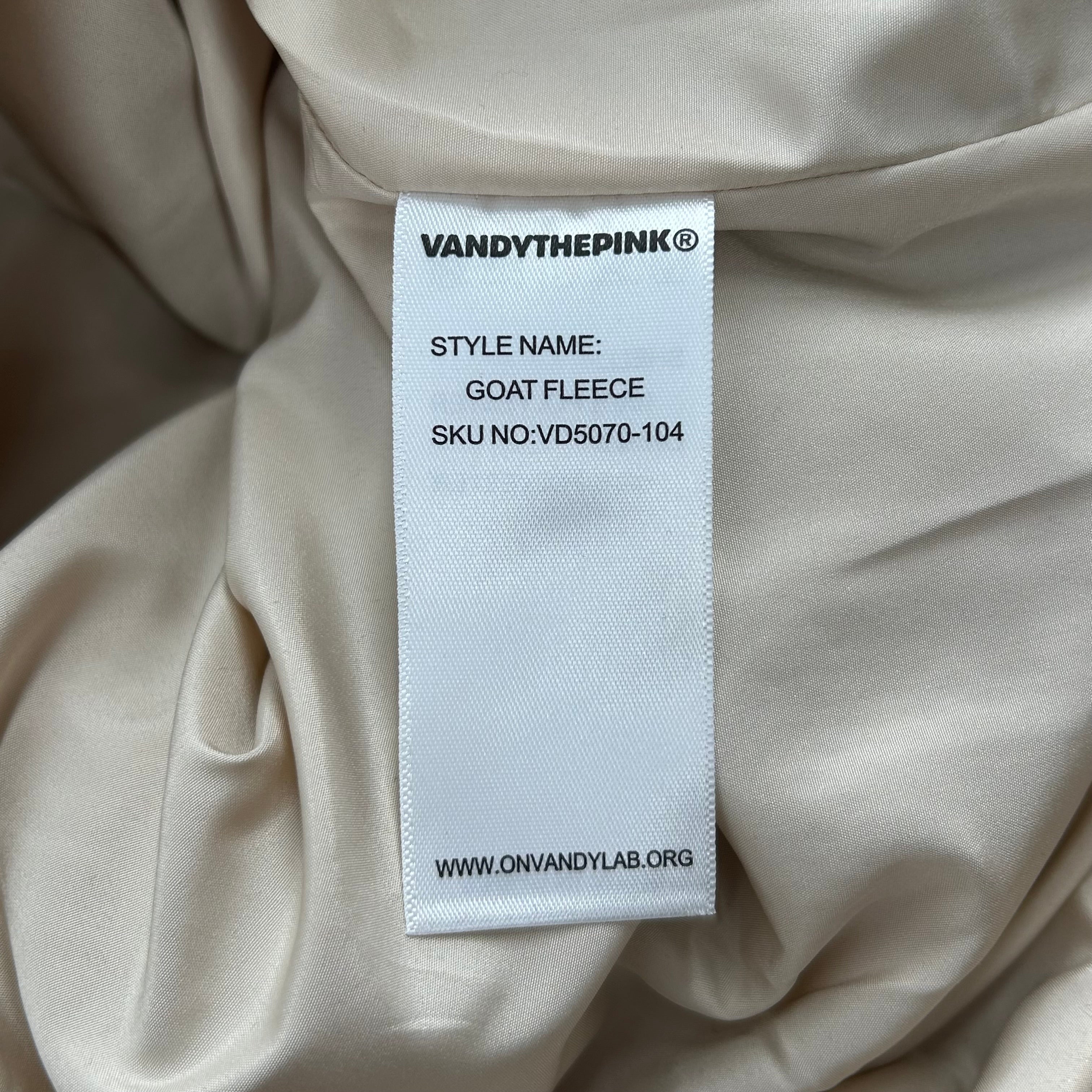VANDY THE PINK/Tops/L/Polyester/BEG/EEVEE FULL ZIP view 4