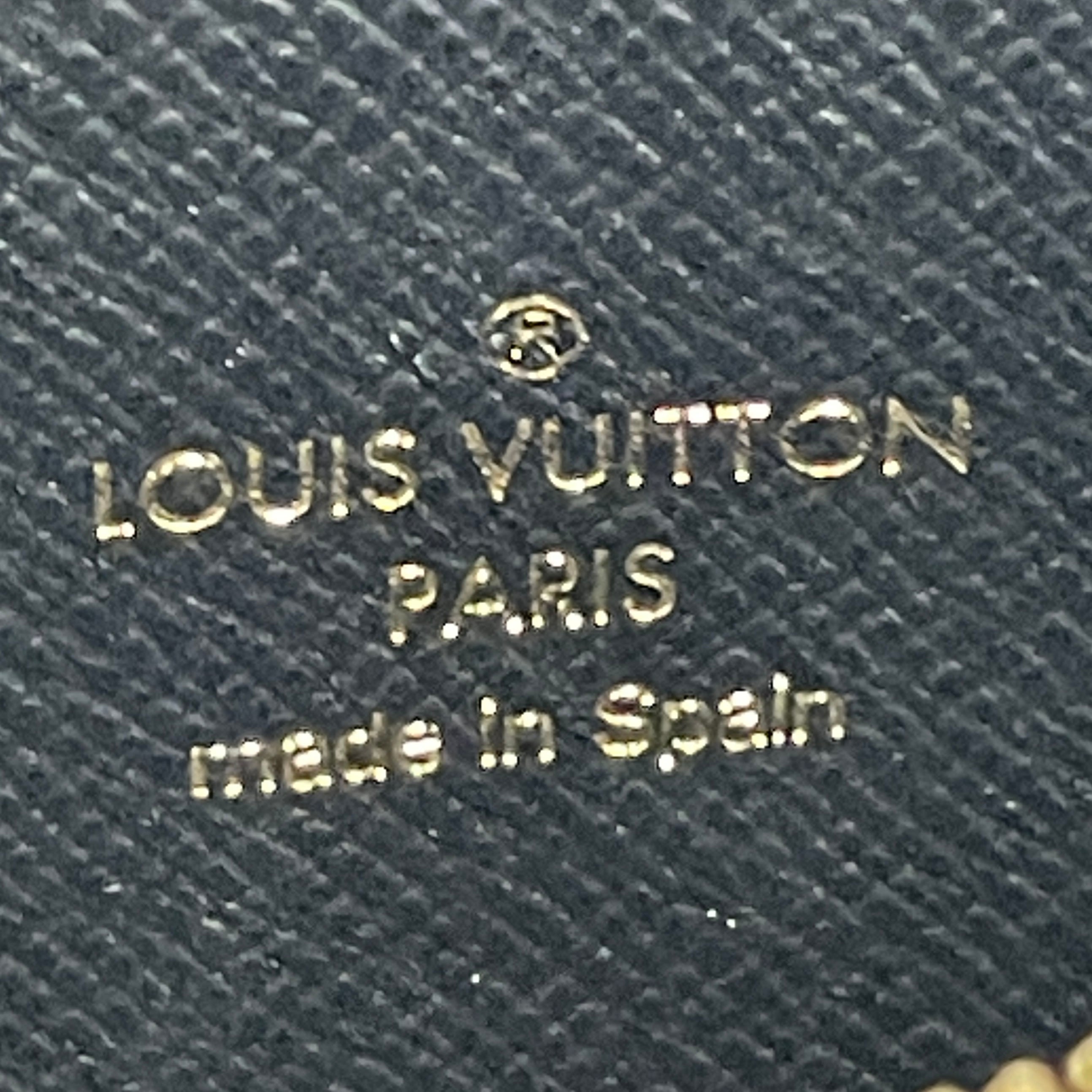 LOUIS VUITTON/Wallet/Monogram/Leather/BRW/ view 3