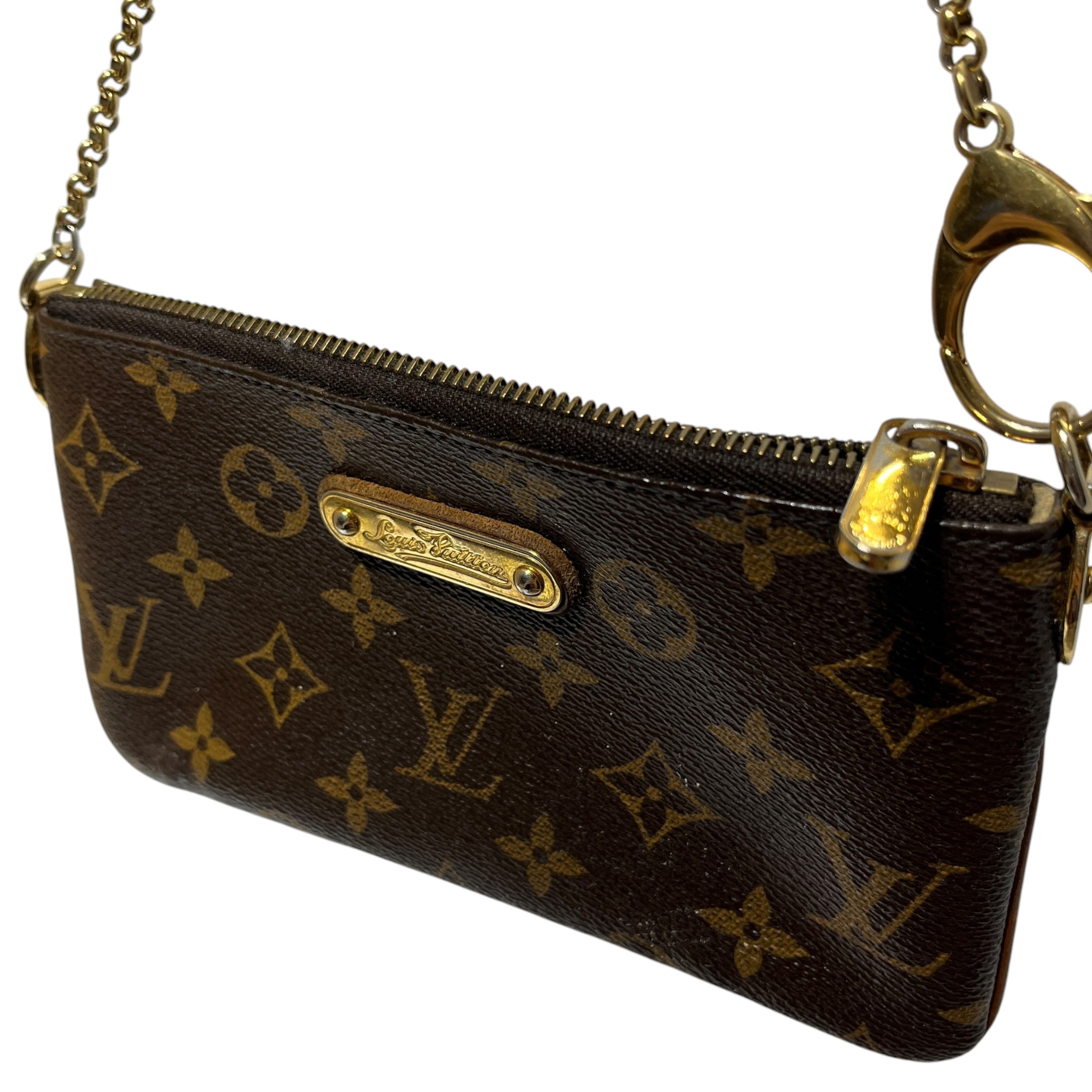 LOUIS VUITTON/Hand Bag/Monogram/Leather/BRW/MILLA MM view 6