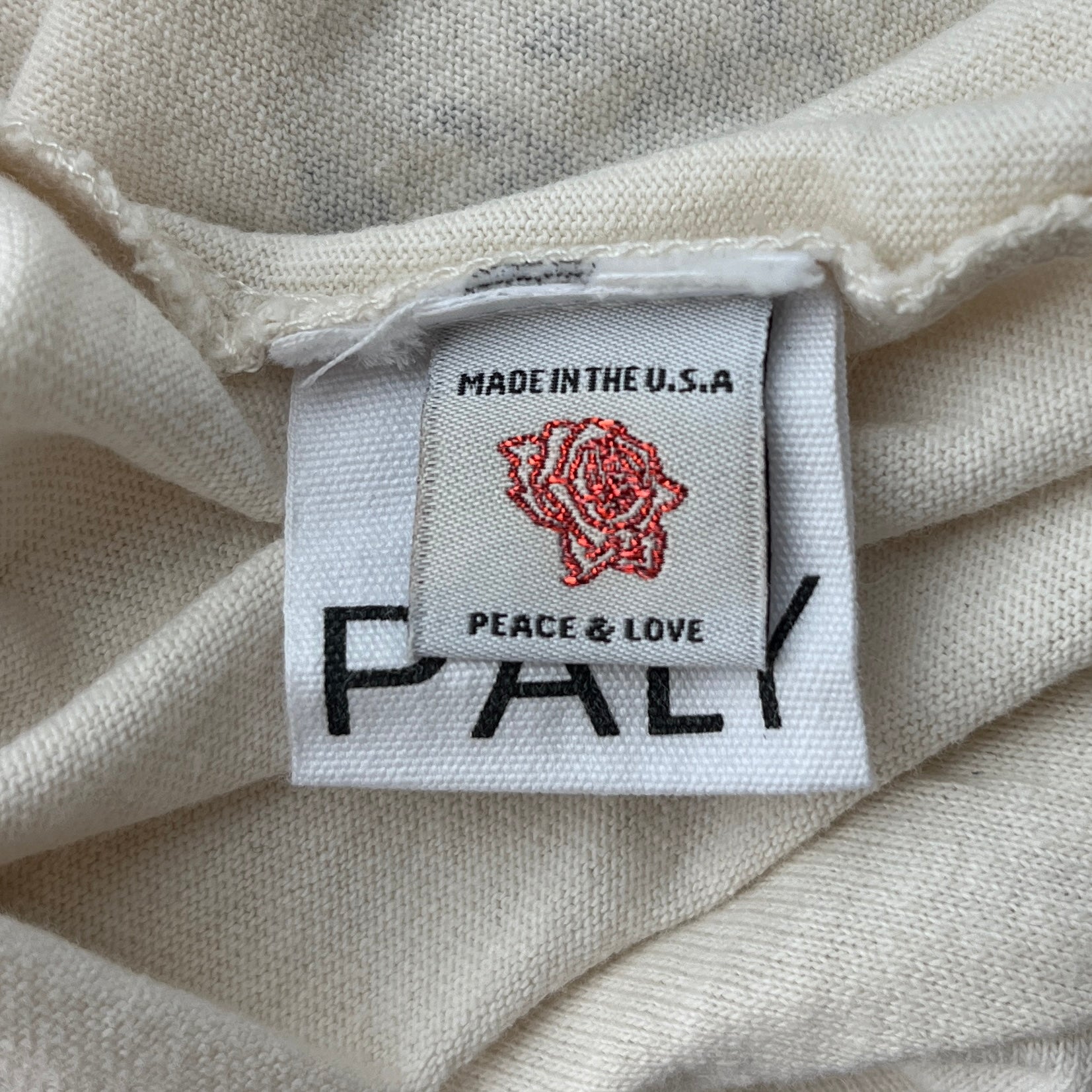 Paly(PALY HOLLYWOOD)/T-Shirt/L/Cotton/CRM/Graphic/CELERY JUICE view 4