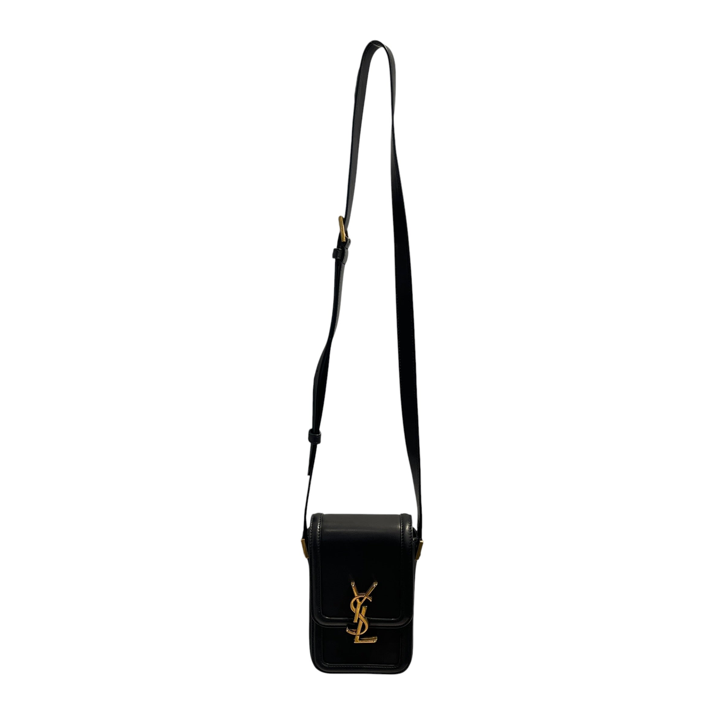 YVES SAINT LAURENT/Hand Bag/Leather/BLK/SOLFERINO view 1