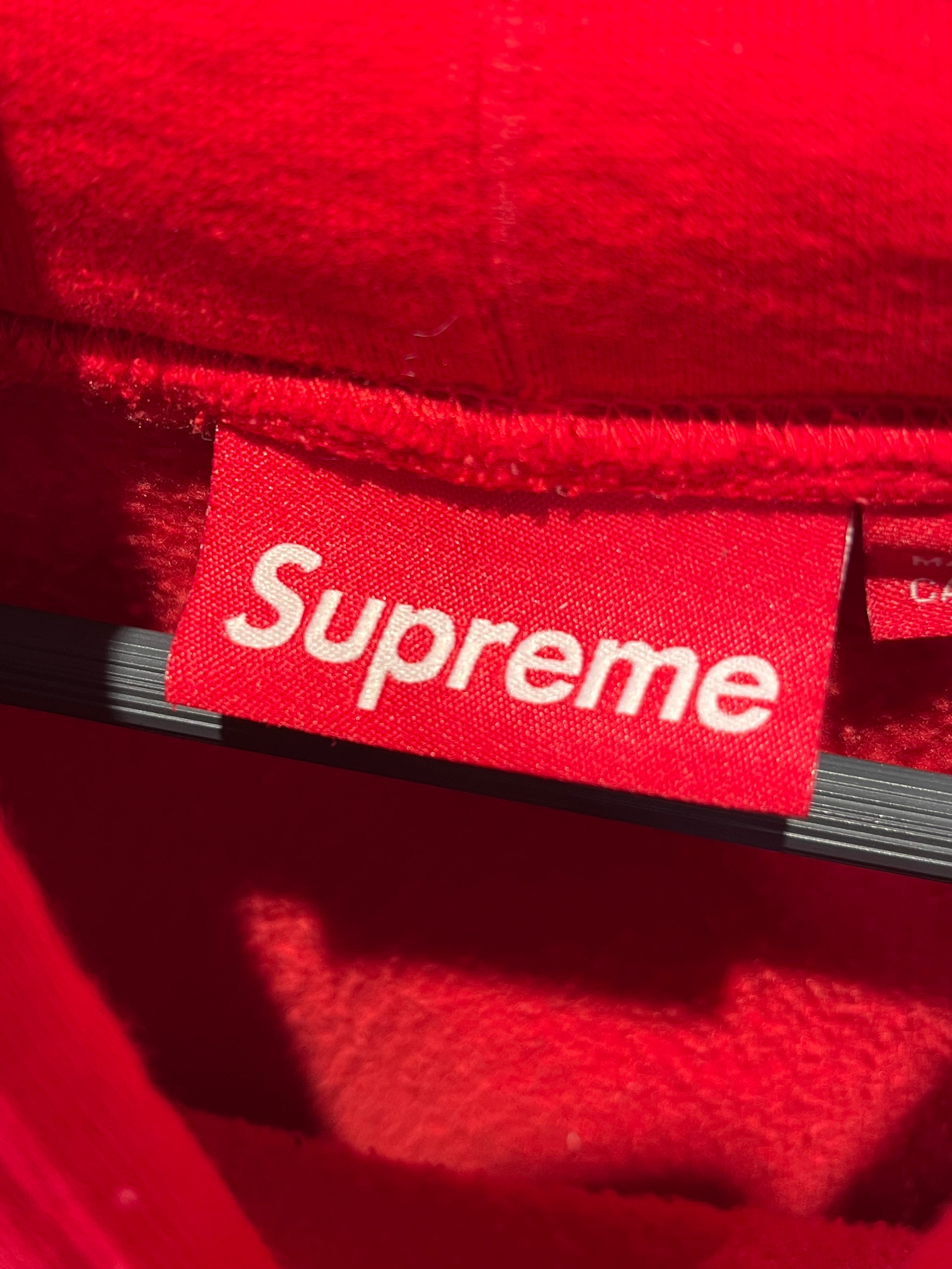 Supreme/Hoodie/S/Cotton/RED/101837 ANARCHY RED COIN HOODIE view 3