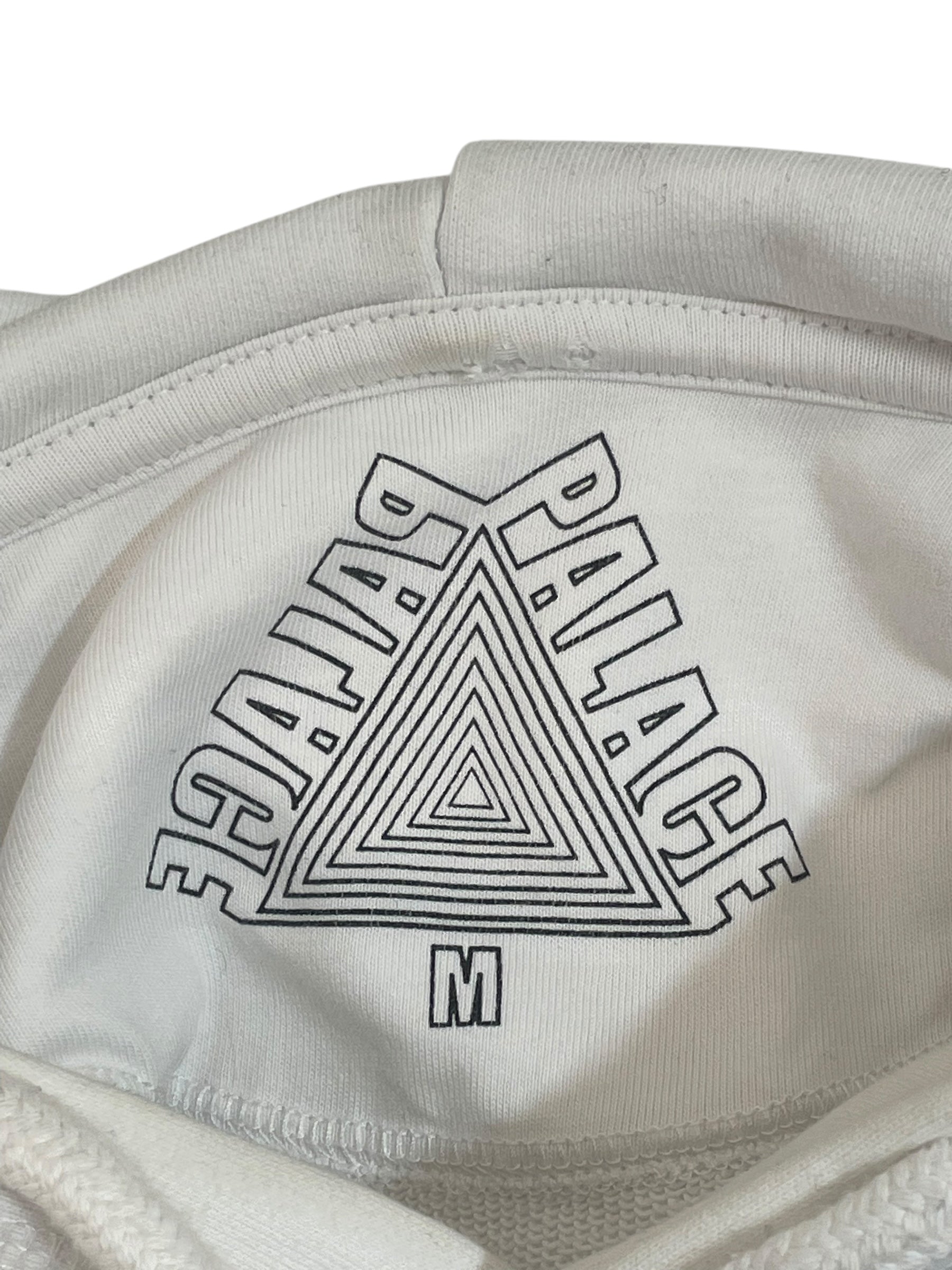 PALACE/Hoodie/M/Graphic/Cotton/WHT/8-BIT CAMO BLUE view 3