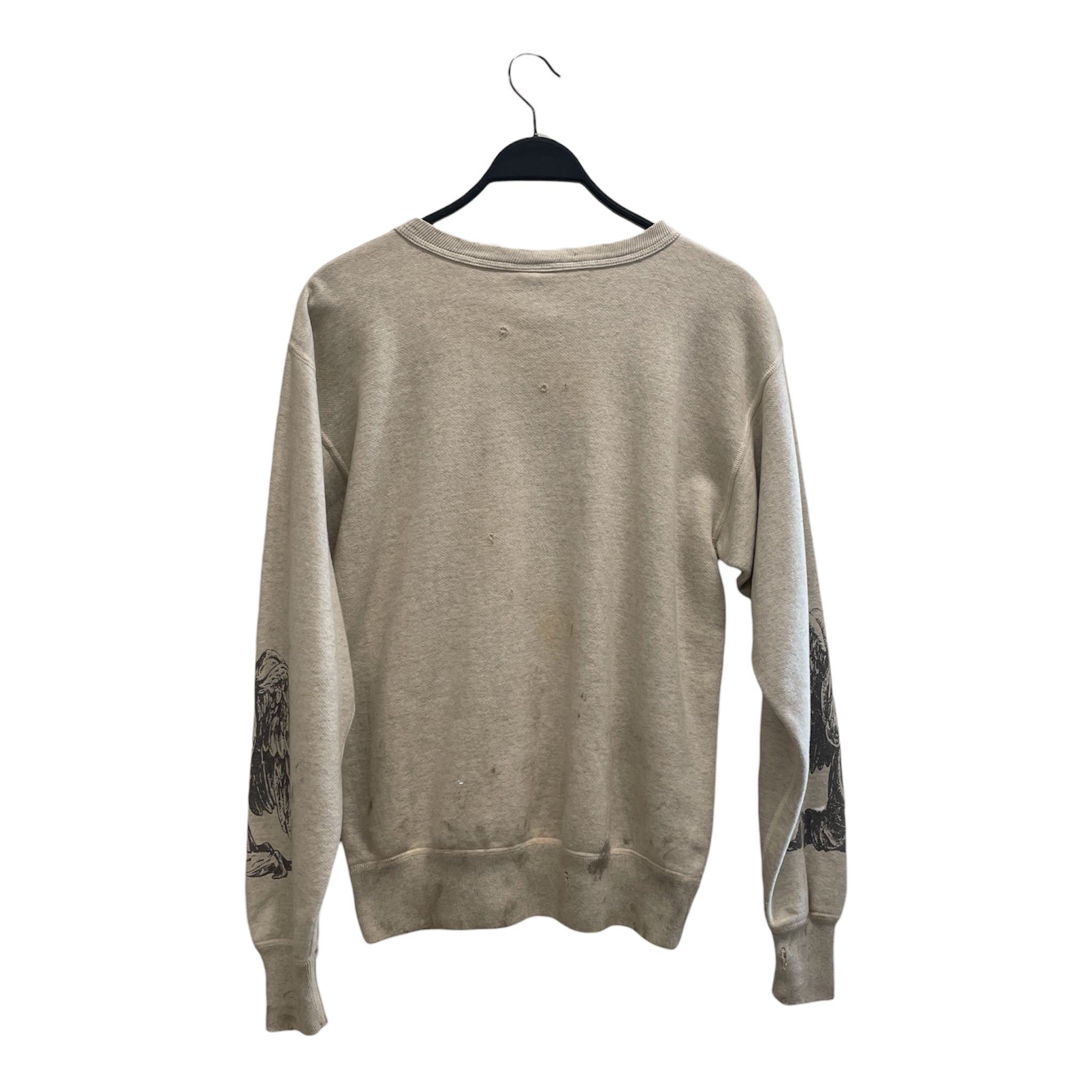 SAINT MICHAEL/Sweatshirt/S/Cotton/GRY/MOTHER GRAPHIC view 2