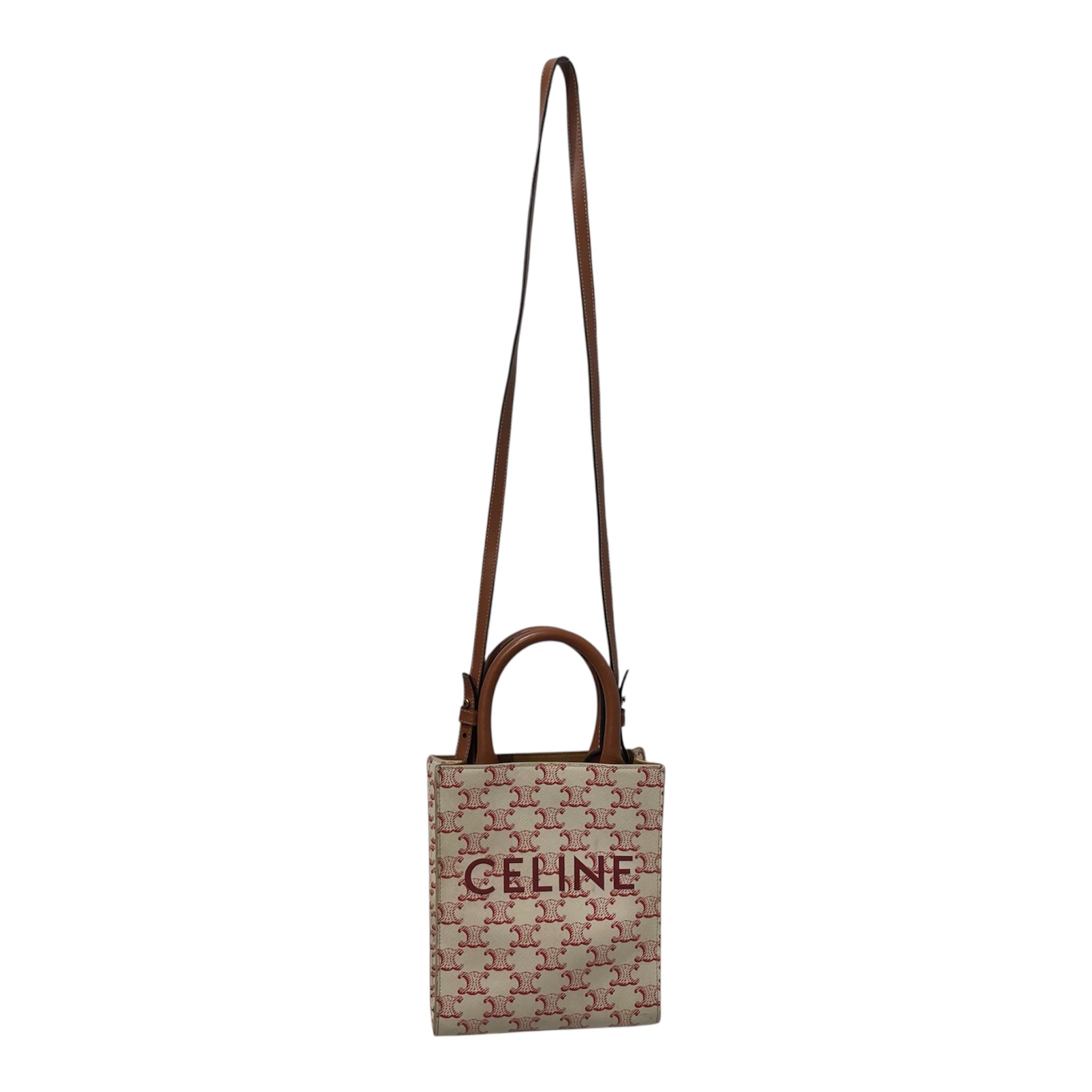 CELINE/Cross Body Bag/Monogram/MLT/MINI VERTICAL CABAS TOTE view 1