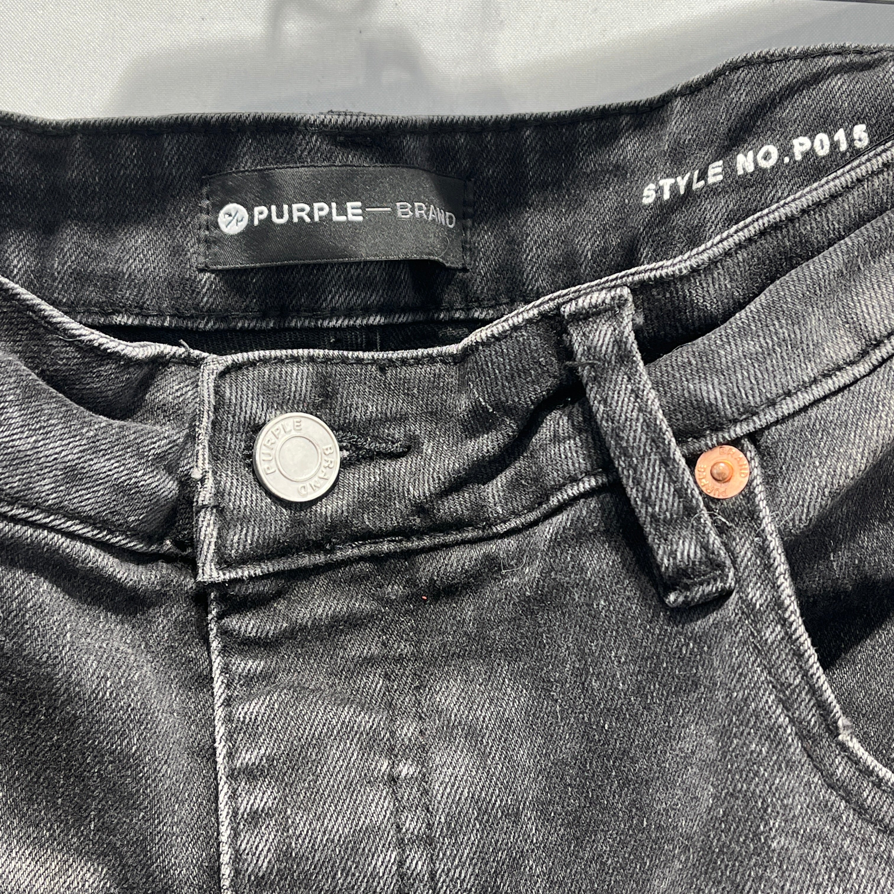 PURPLE BRAND/Pants/32/Denim/BLK/STYLE NO P015 view 3