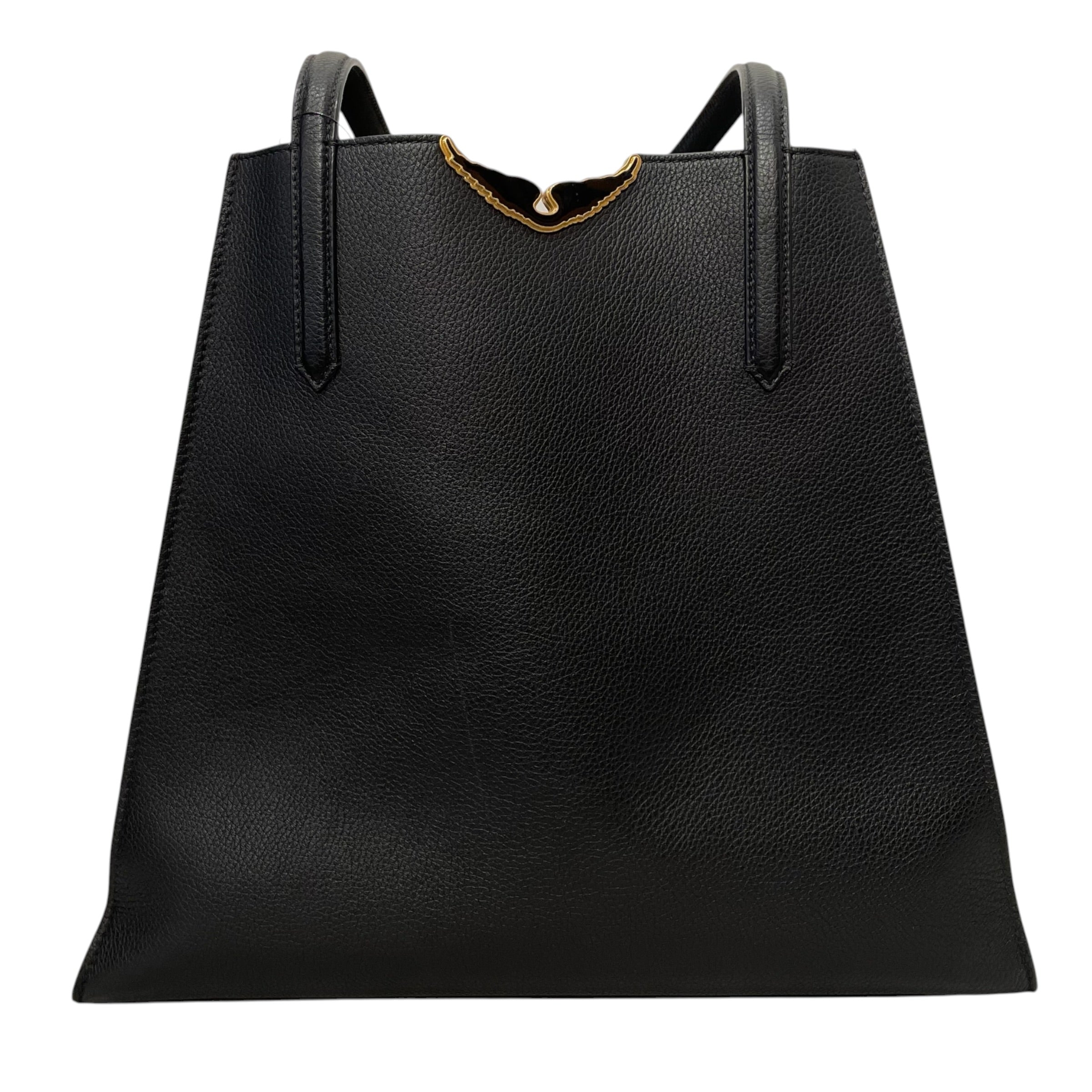 Zadig&Voltaire/Tote Bag/Leather/BLK/ANGEL WING GOLD ACCENT TOTE view 1