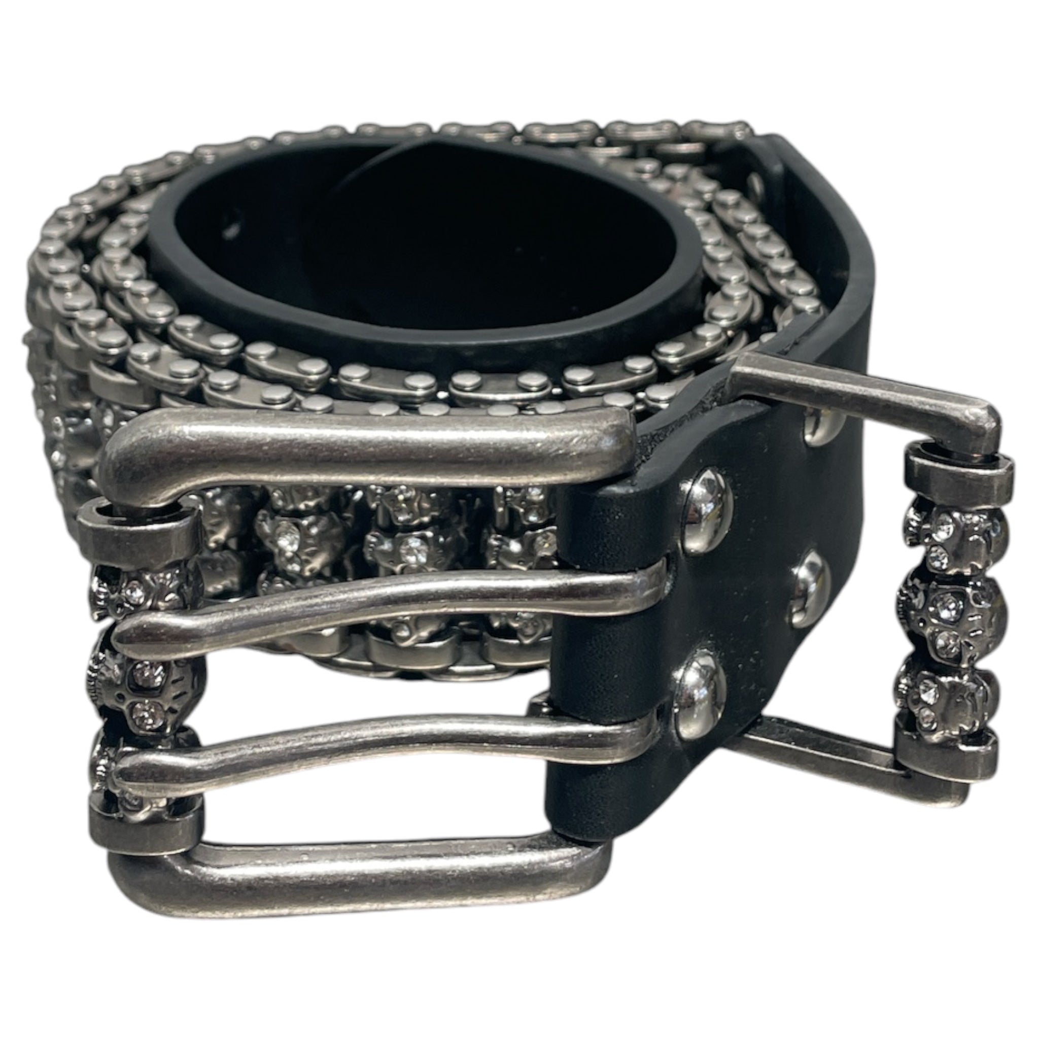 STOLEN ARTS/Belt/BLK/SKULL ROLLER BELT view 1