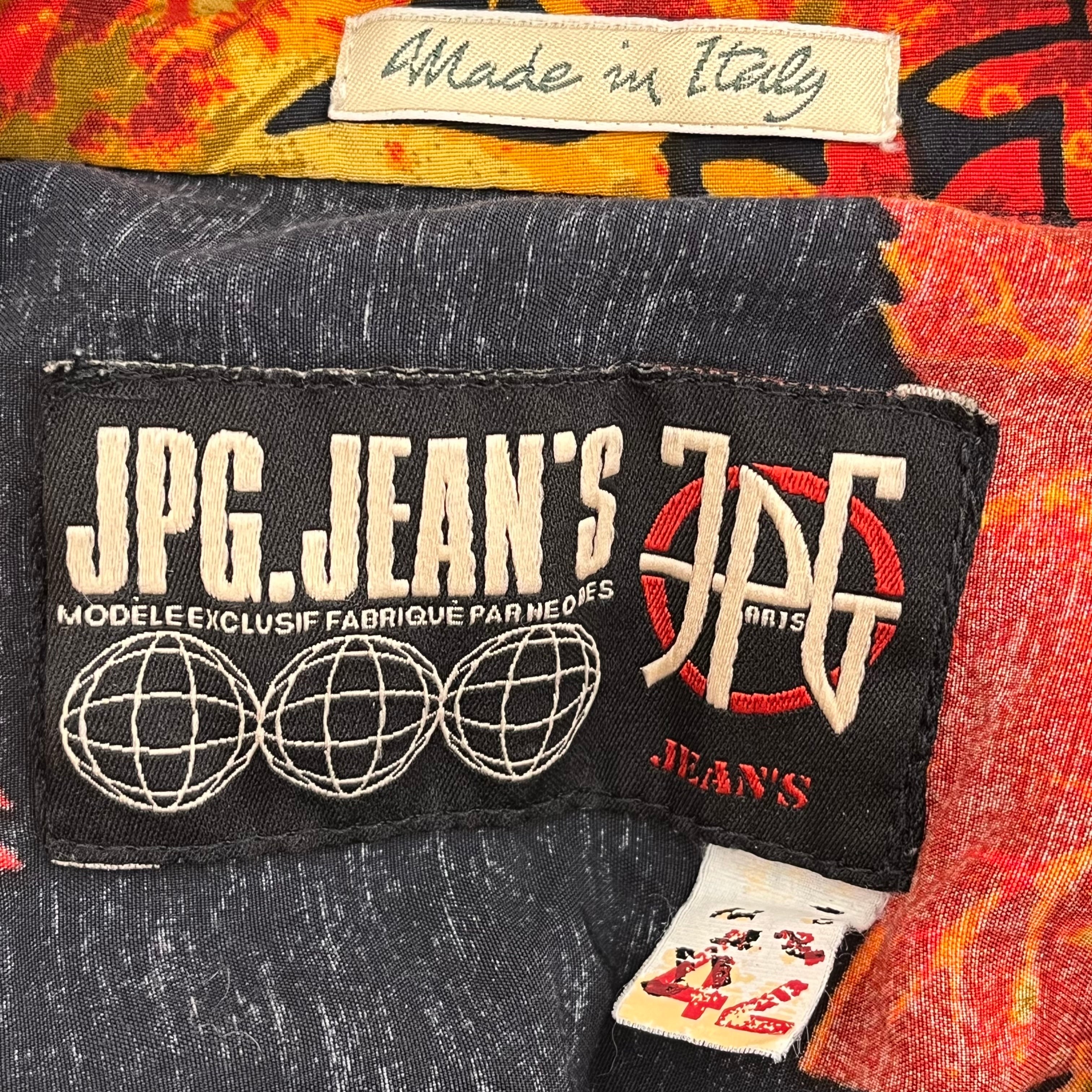 GAULTIER JEAN'S/Blouse/42/Floral Pattern/ORN/KIMONO STYLE TIE CLOSURE view 5