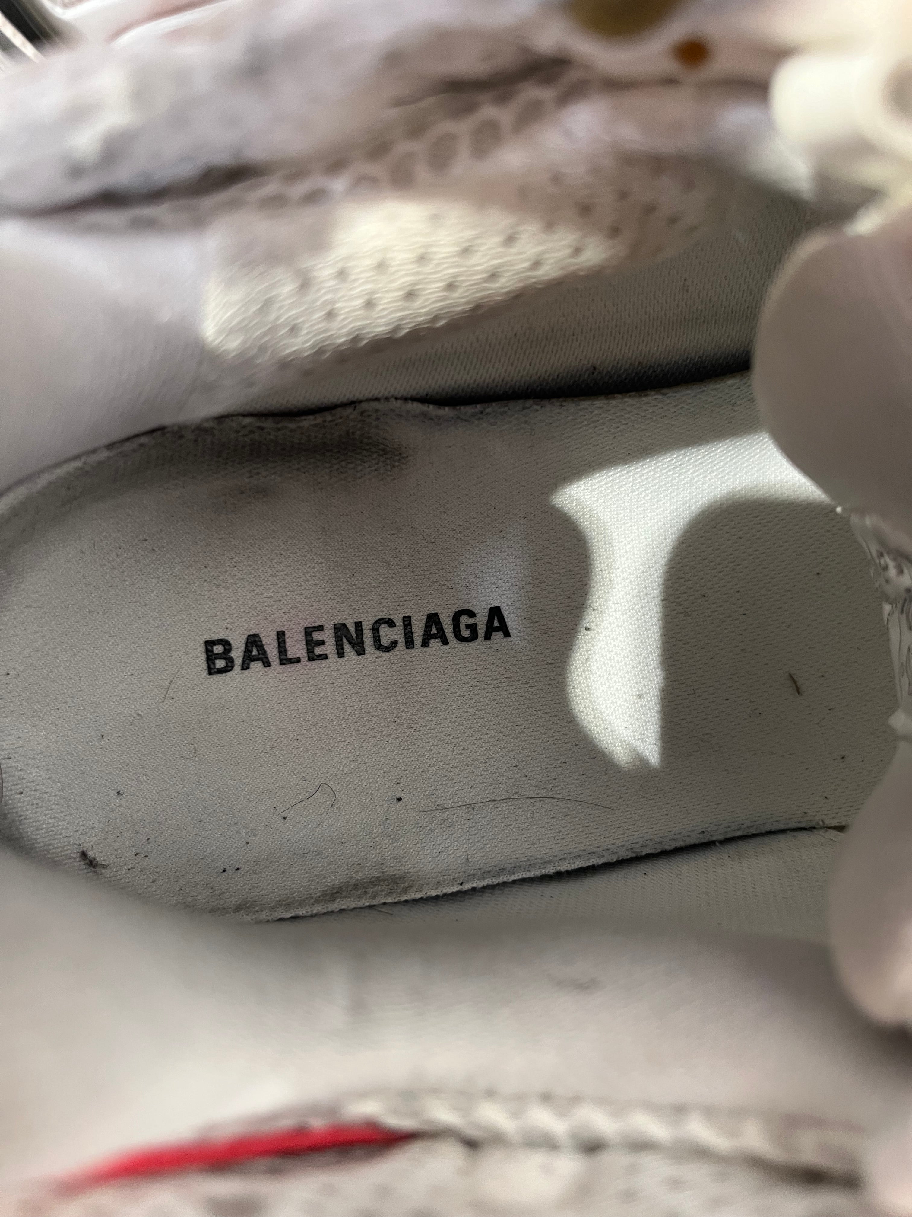 BALENCIAGA/Low-Sneakers/US 10/SLV/runner view 3