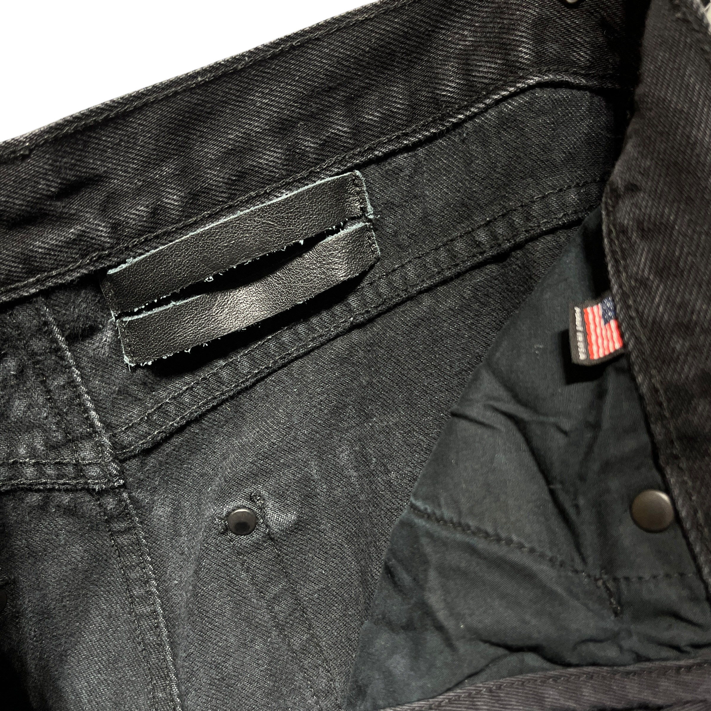 K-TWO STUDIOS/Straight Pants/L/Denim/BLK/ view 3