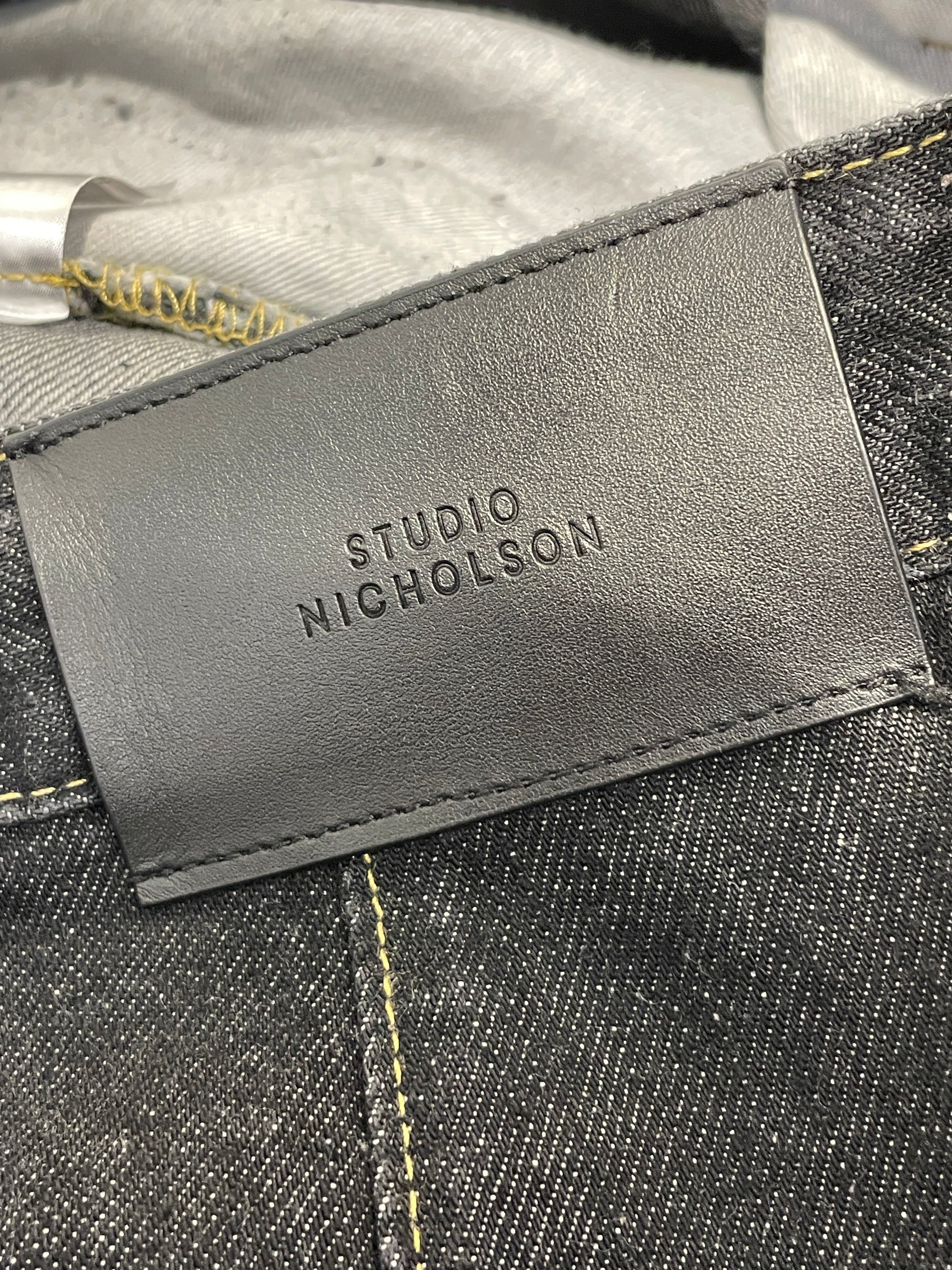 STUDIO NICHOLSON/Pants/XL/Cotton/NVY/ view 6