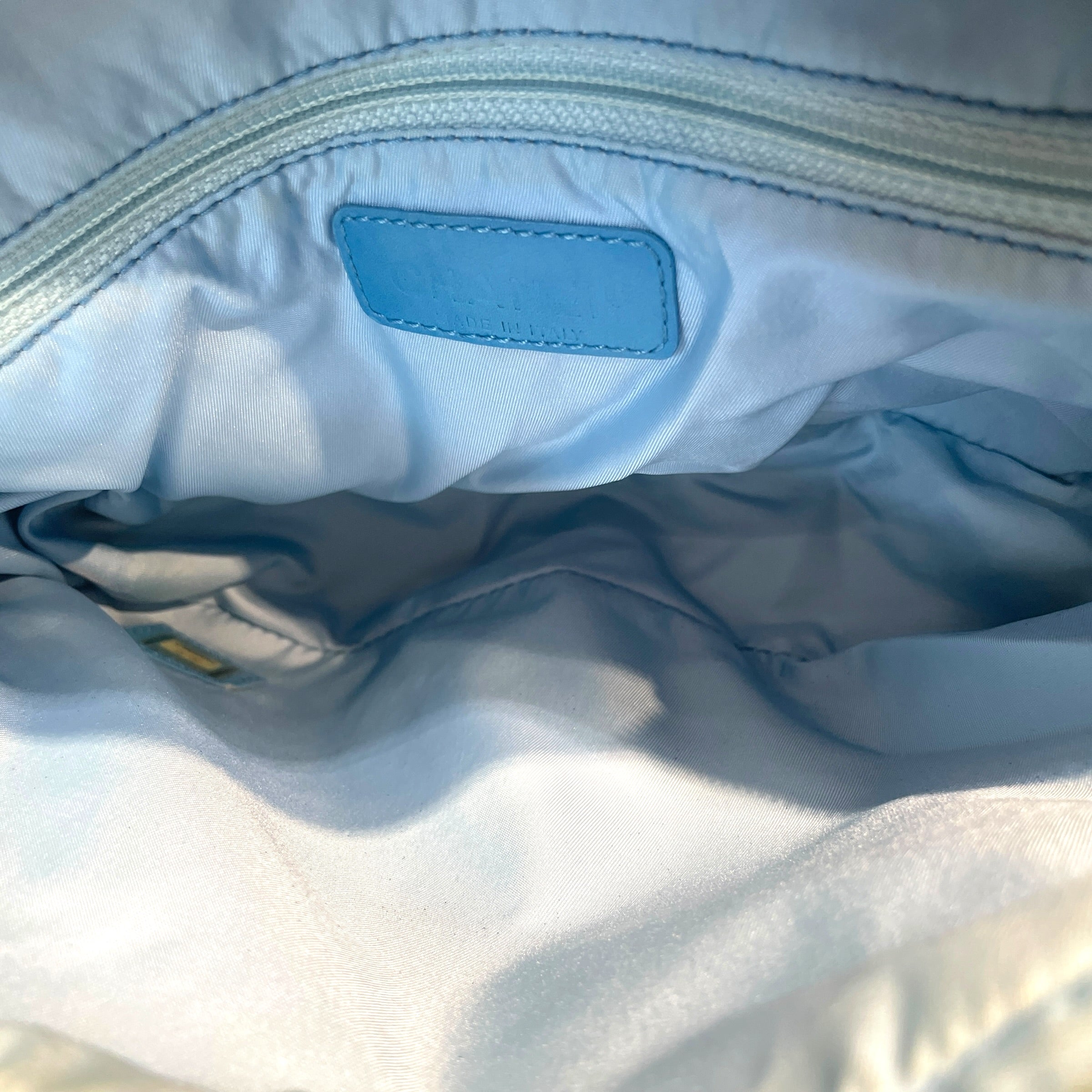 CHANEL/Cross Body Bag/Nylon/BLU/Travel Line view 8