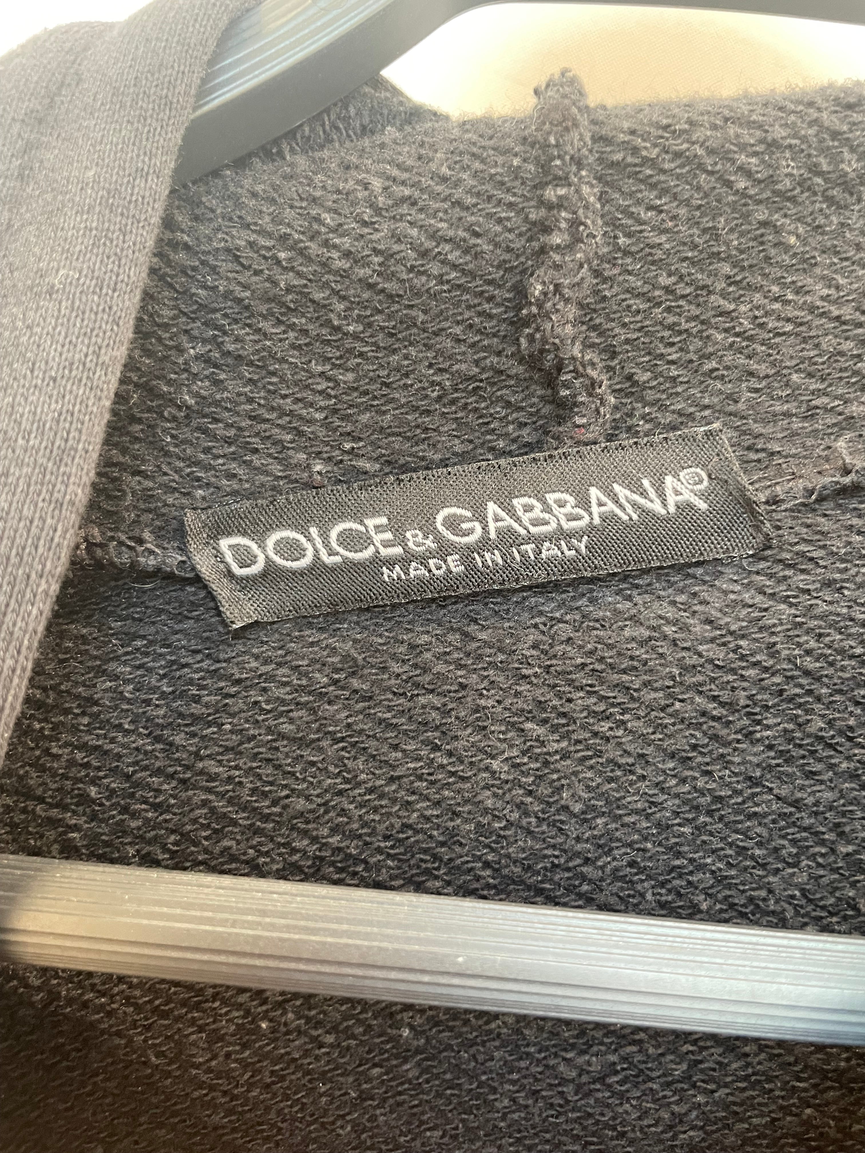 DOLCE&GABBANA/Hoodie/XS/Glitter/Cotton/BLK/Pullover/D&G MICKEY MOUSE CRYSTAL view 3