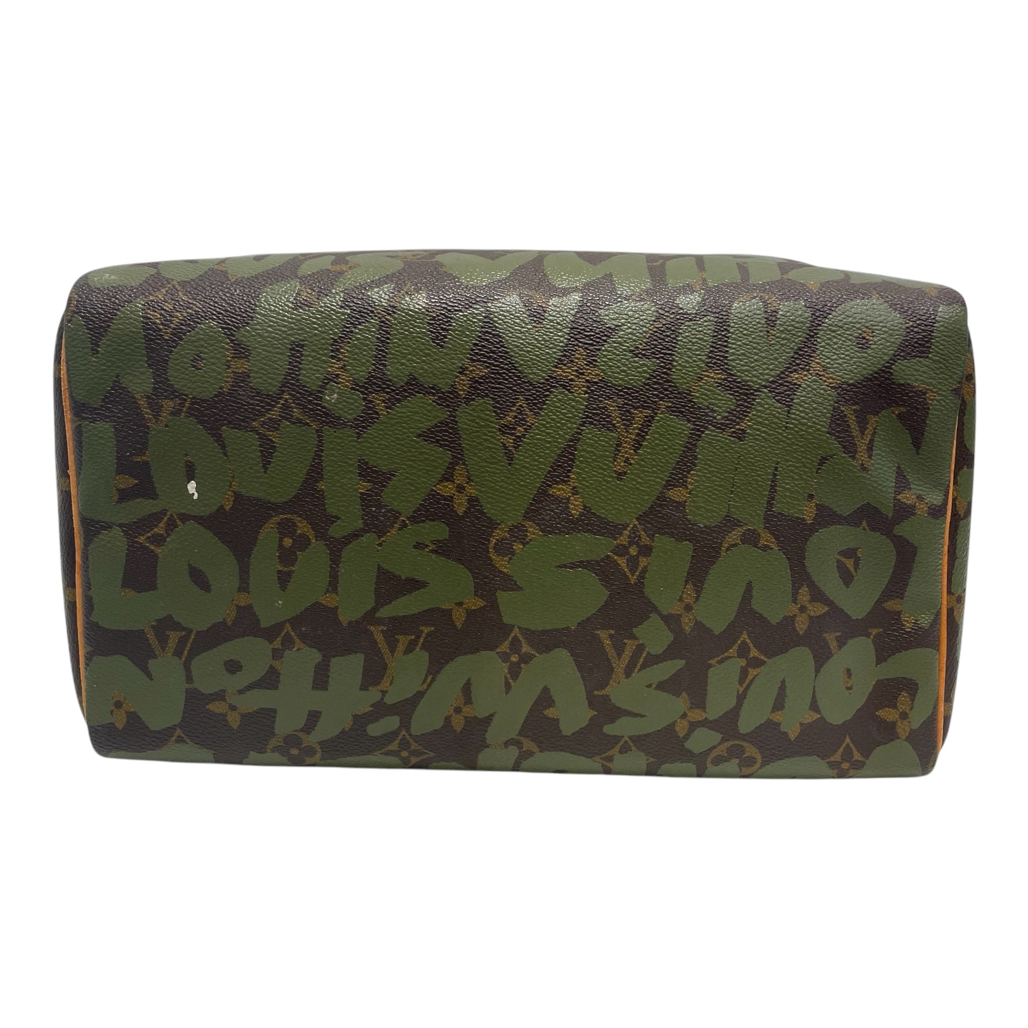 LOUIS VUITTON/Hand Bag/Monogram/Leather/BRW/2001 Speedy 30 DC:TH0041 view 3