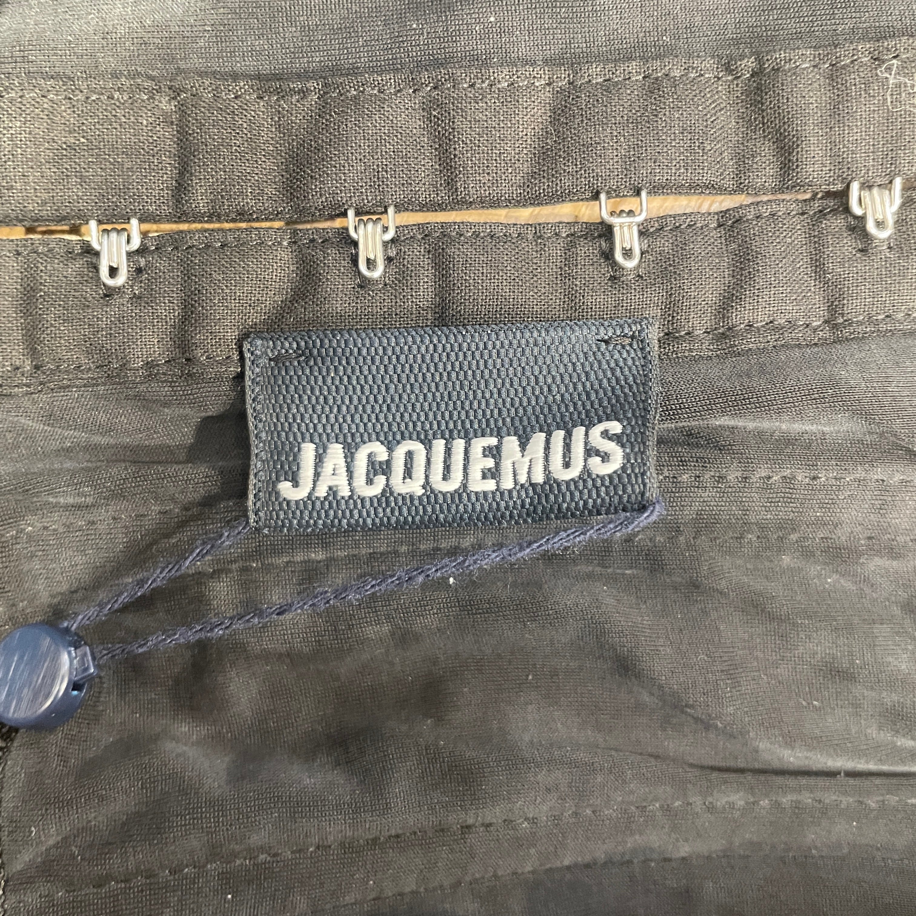 JACQUEMUS/LS T-Shirt/S/Cotton/BLK/CROPPED PUFFSLEEVE/HOOK BACK view 4