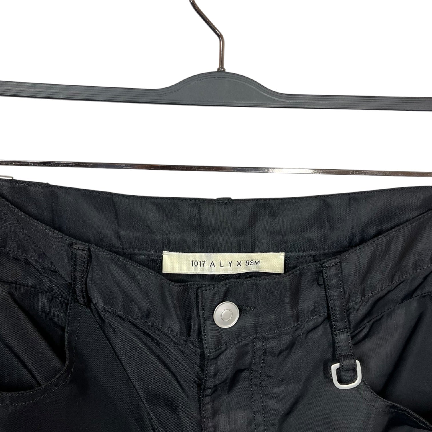 1017 ALYX 9SM(ALYX)/Pants/48/Nylon/BLK/NYLON TROUSERS view 3