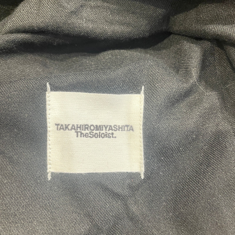 TAKAHIROMIYASHITA TheSoloist./SL Shirt/50/Silk/BLK/SIDE  BUTTON
