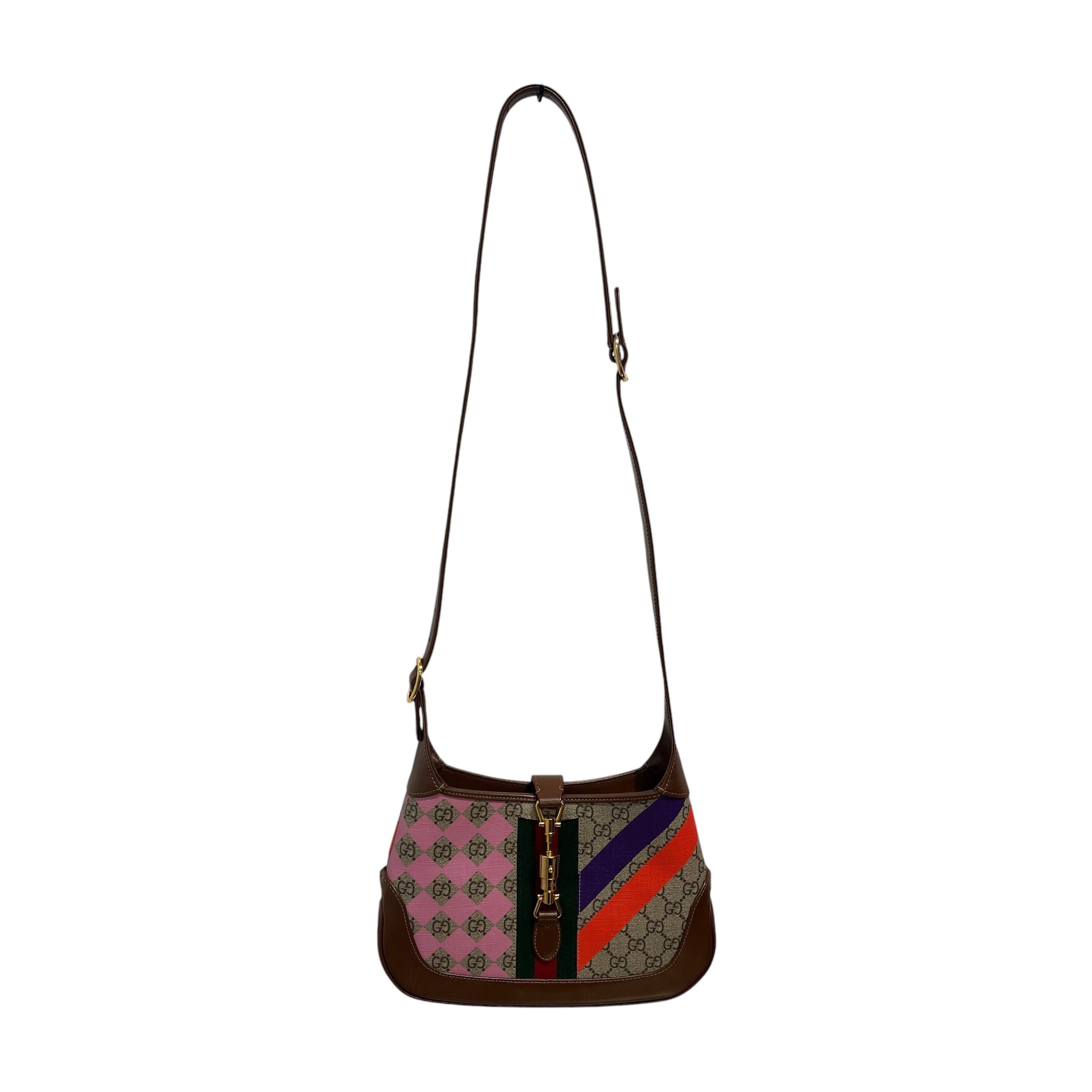 GUCCI/Cross Body Bag/Monogram/BEG/MULTI COLOR JACKIE '61 BAG view 3