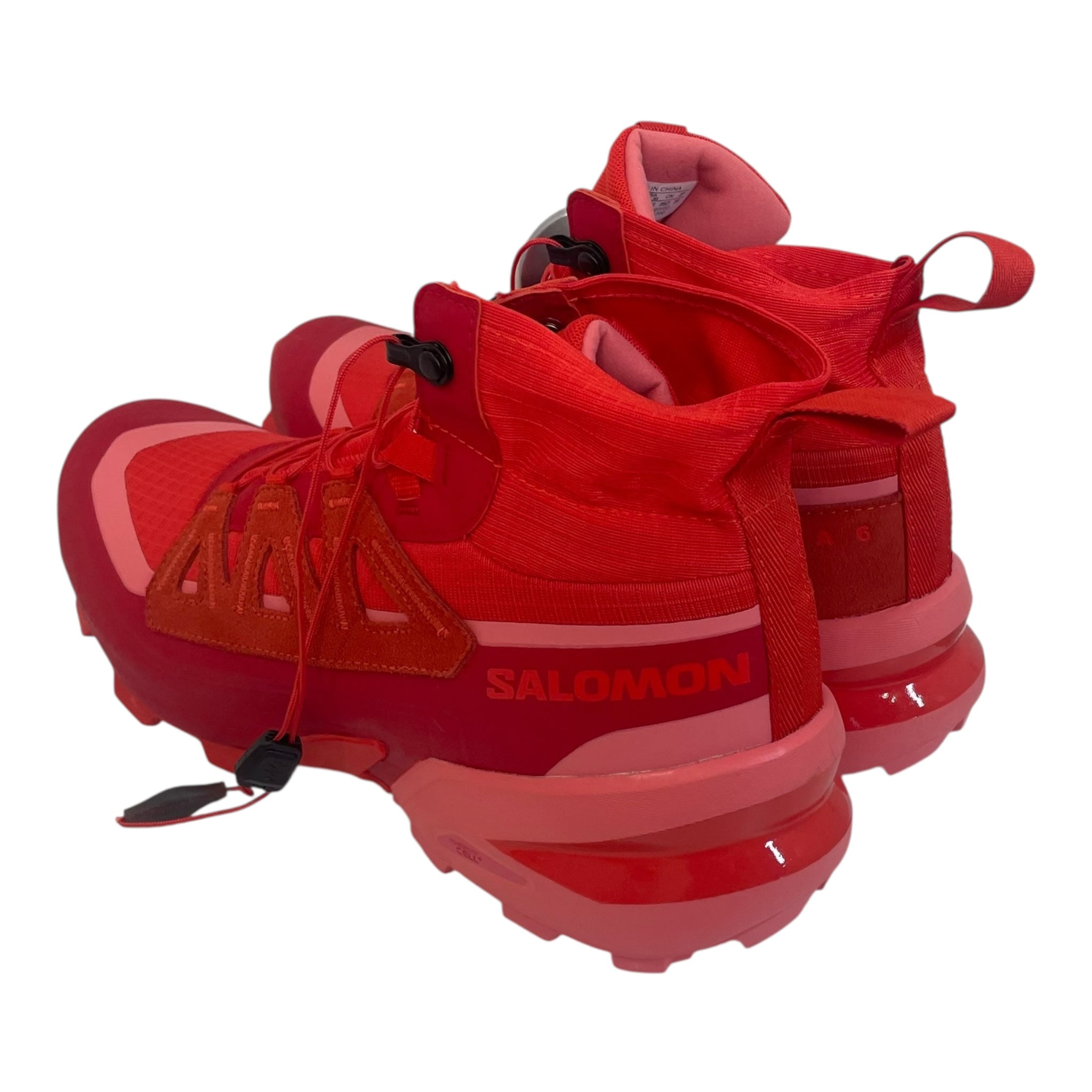 salomon/Maison Margiela/Hi-Sneakers/US 10.5/Cotton/RED/ART NO. 471700 view 2