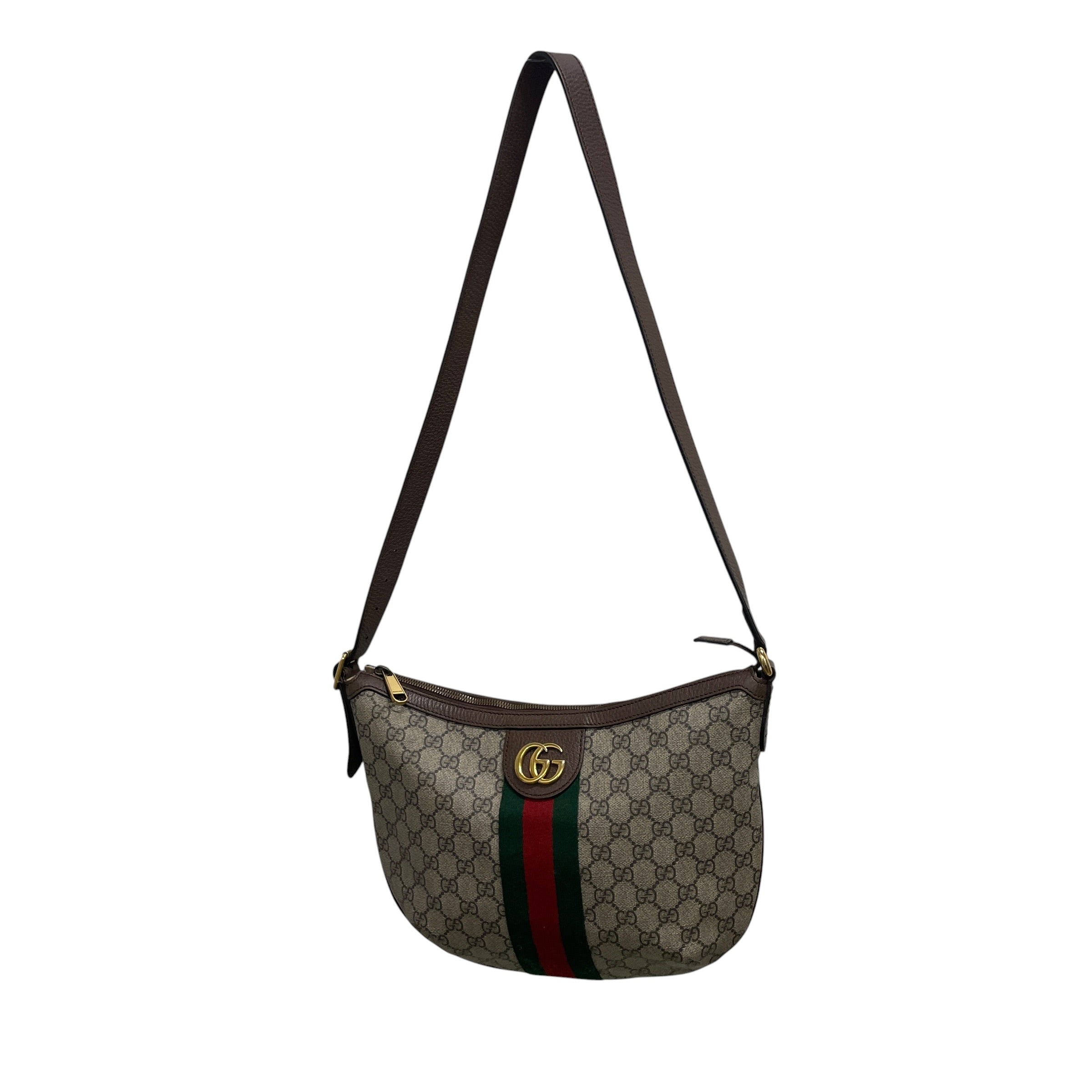 GUCCI/Bag/Monogram/Leather/MLT/monogram web small ophidia view 1